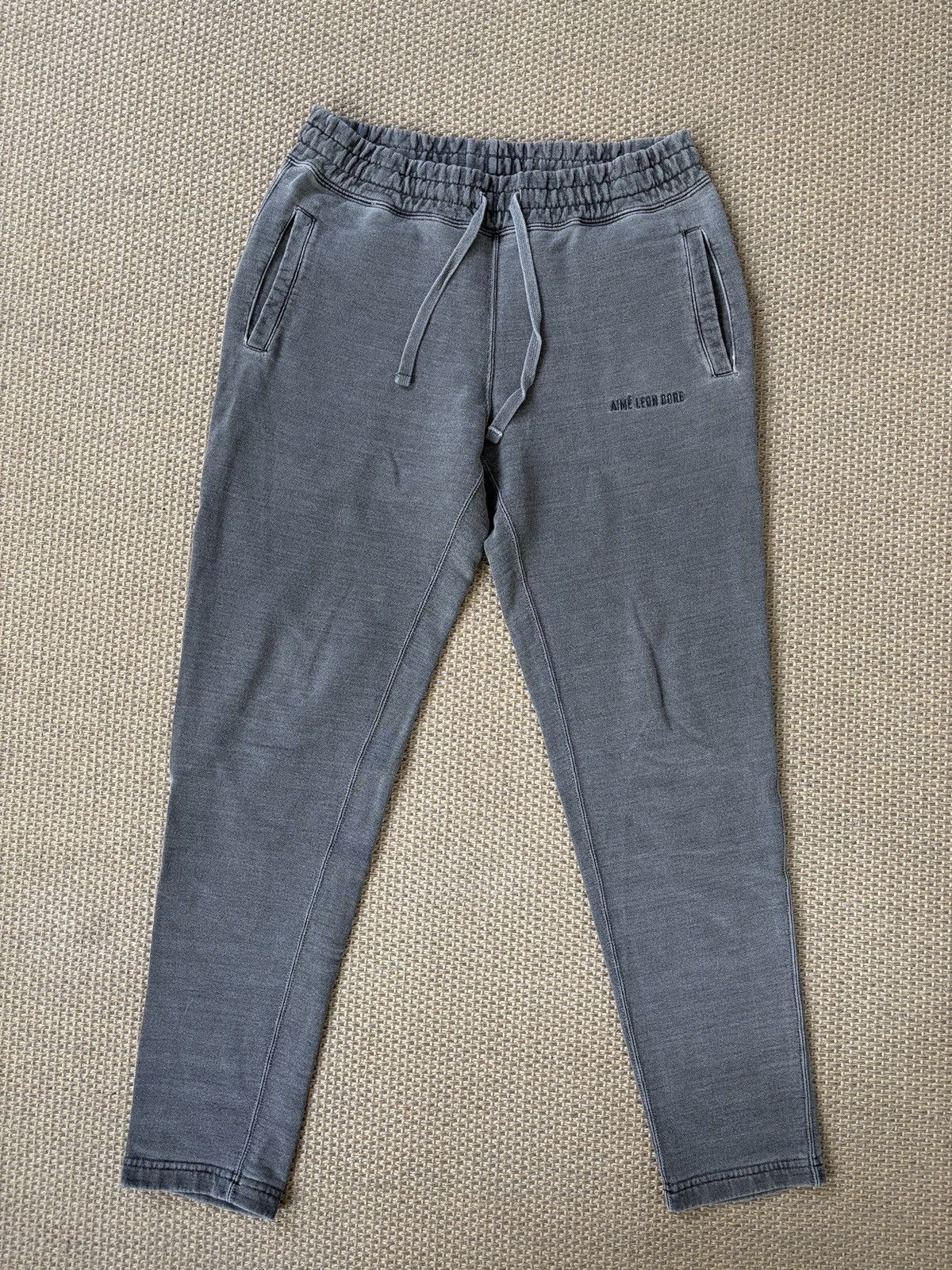 Aime Leon Dore Aime Leon Dore Grey Sweatpants Size US 30 / EU 46 - 1 Thumbnail