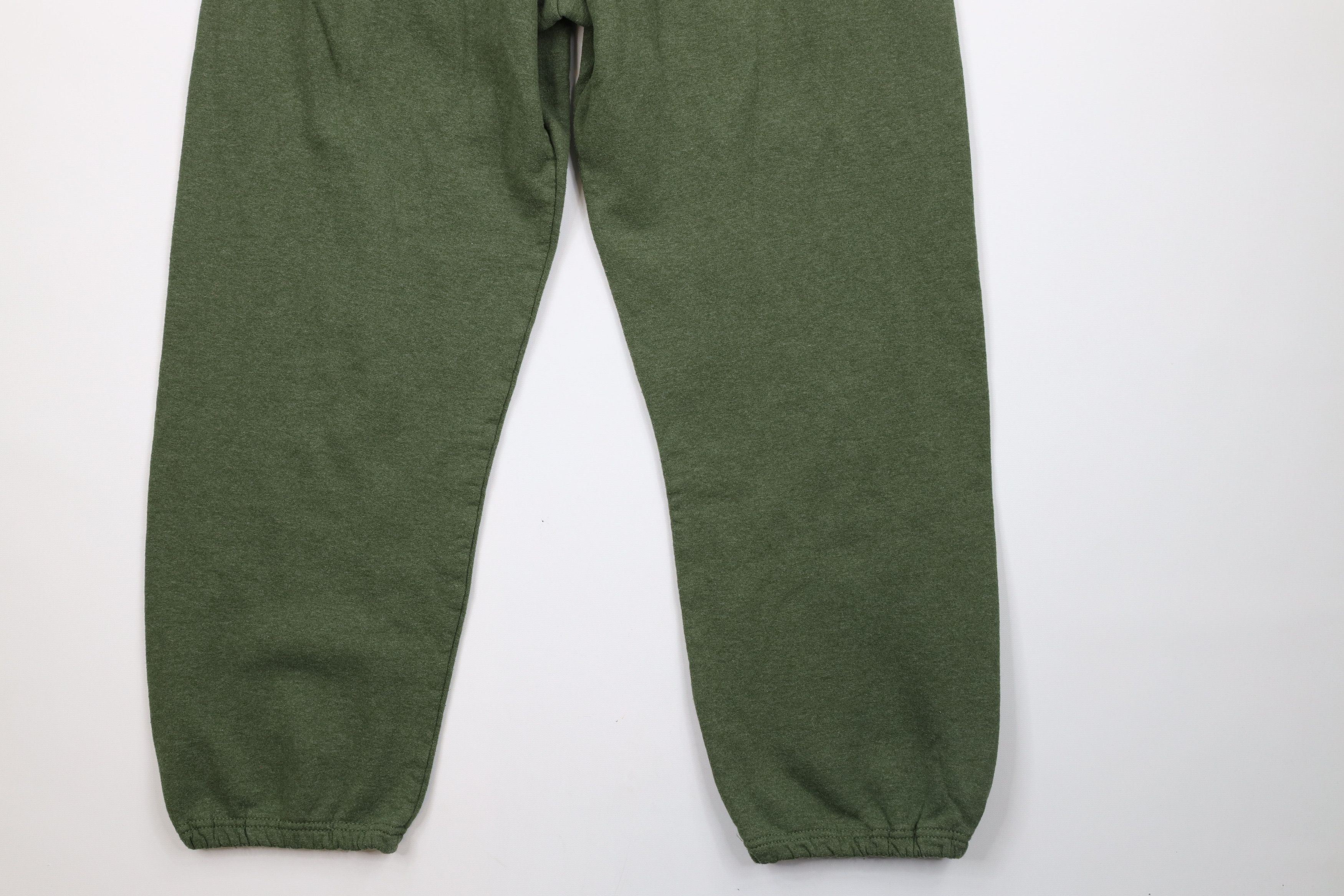 Vintage Vintage Streetwear Cuffed Sweatpants Joggers Heather Green Size US 34 / EU 50 - 10 Thumbnail