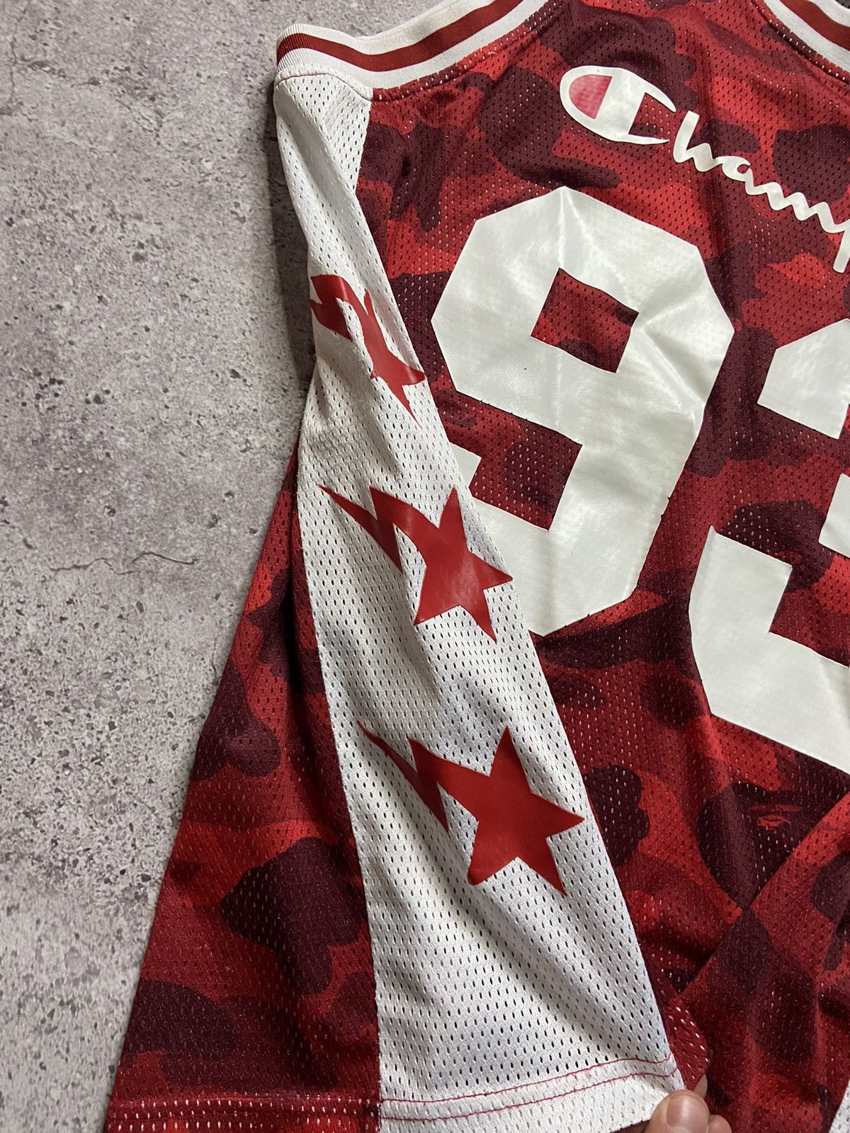 Bape × Champion Bape x champion basketball jersey rare Size US XL / EU 56 / 4 - 11 Thumbnail