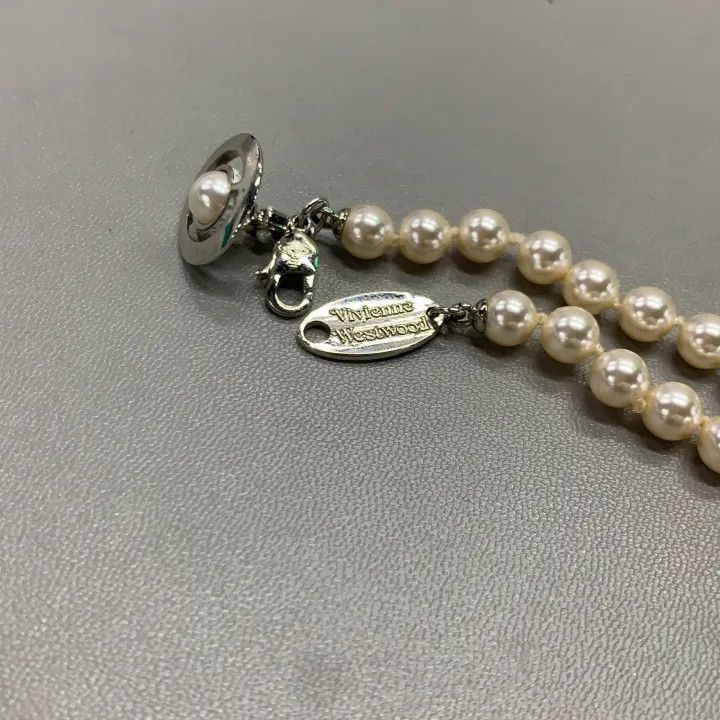 Vivienne Westwood Vivienne Westwood Simonetta Pearl Necklace for Women Size ONE SIZE - 4 Thumbnail
