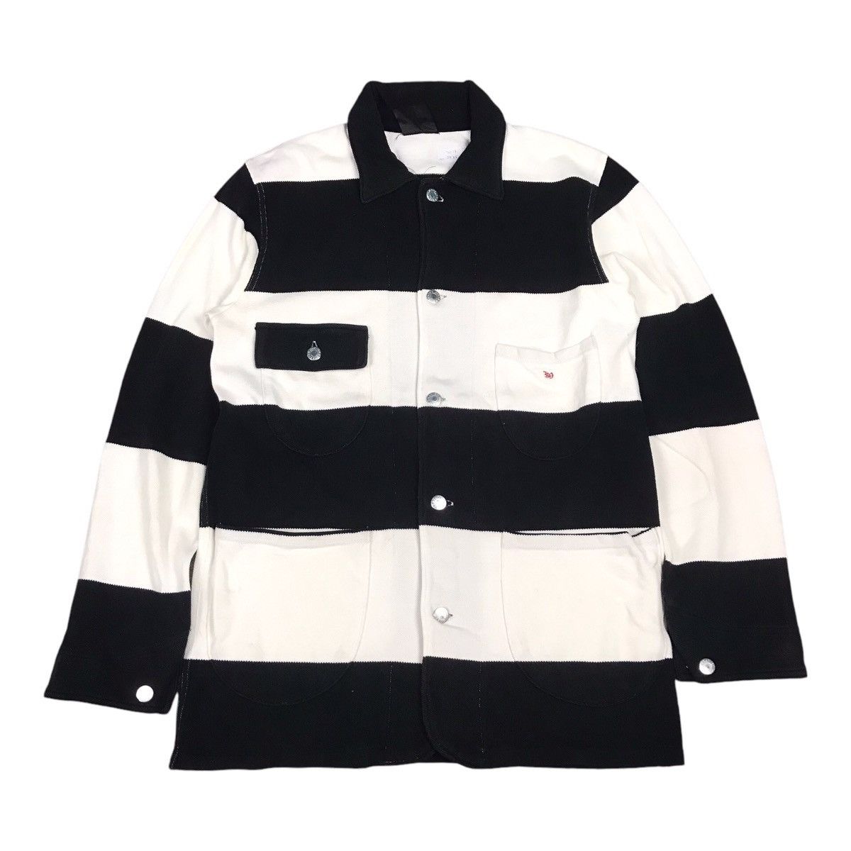 Japanese Brand INNERVATOON JAPAN BUTTON COTTON JACKET Size US L / EU 52-54 / 3 - 1 Thumbnail