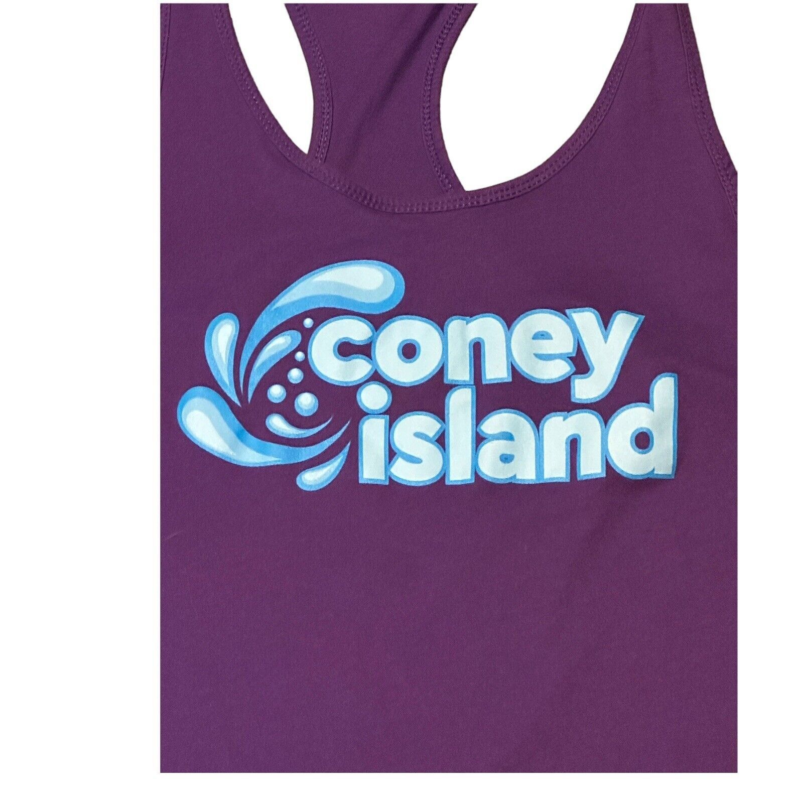 Other Women's Ideal Racerback Tank Purple XL Coney Island Splash S Size XL / US 12-14 / IT 48-50 - 2 Thumbnail
