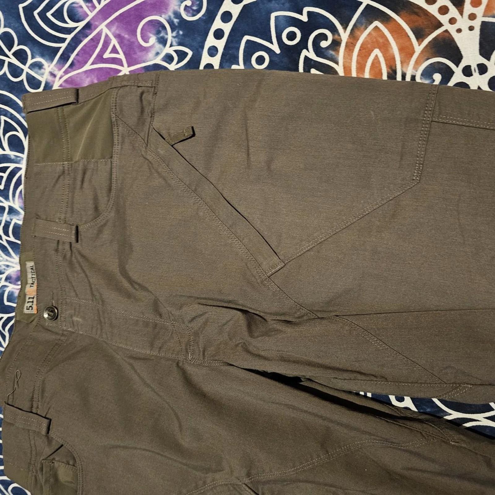 Designer 5.11 Tactical Men's Khaki Trousers 38x32 Size US 38 / EU 54 - 5 Thumbnail