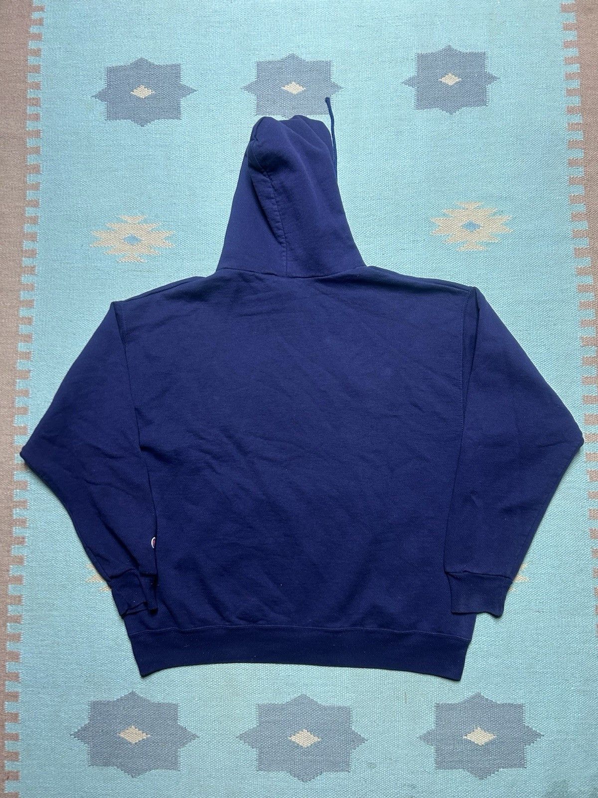 Vintage Vtg champion hoodie sweatshirt zip blank logo spell out larg Size US L / EU 52-54 / 3 - 7 Thumbnail