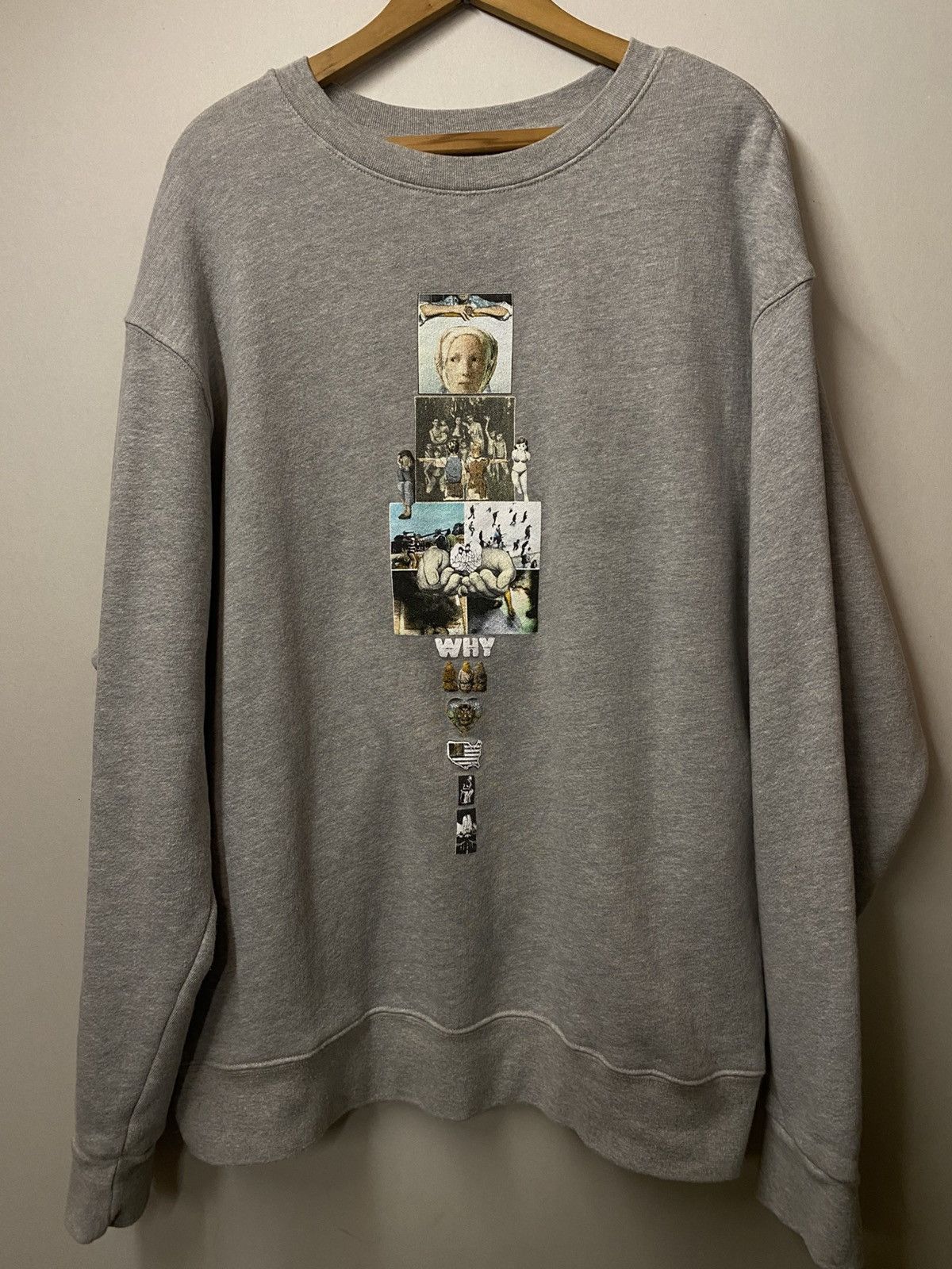 Fucking Awesome Fucking Awesome Grey Crewneck Size US XL / EU 56 / 4 - 1 Thumbnail