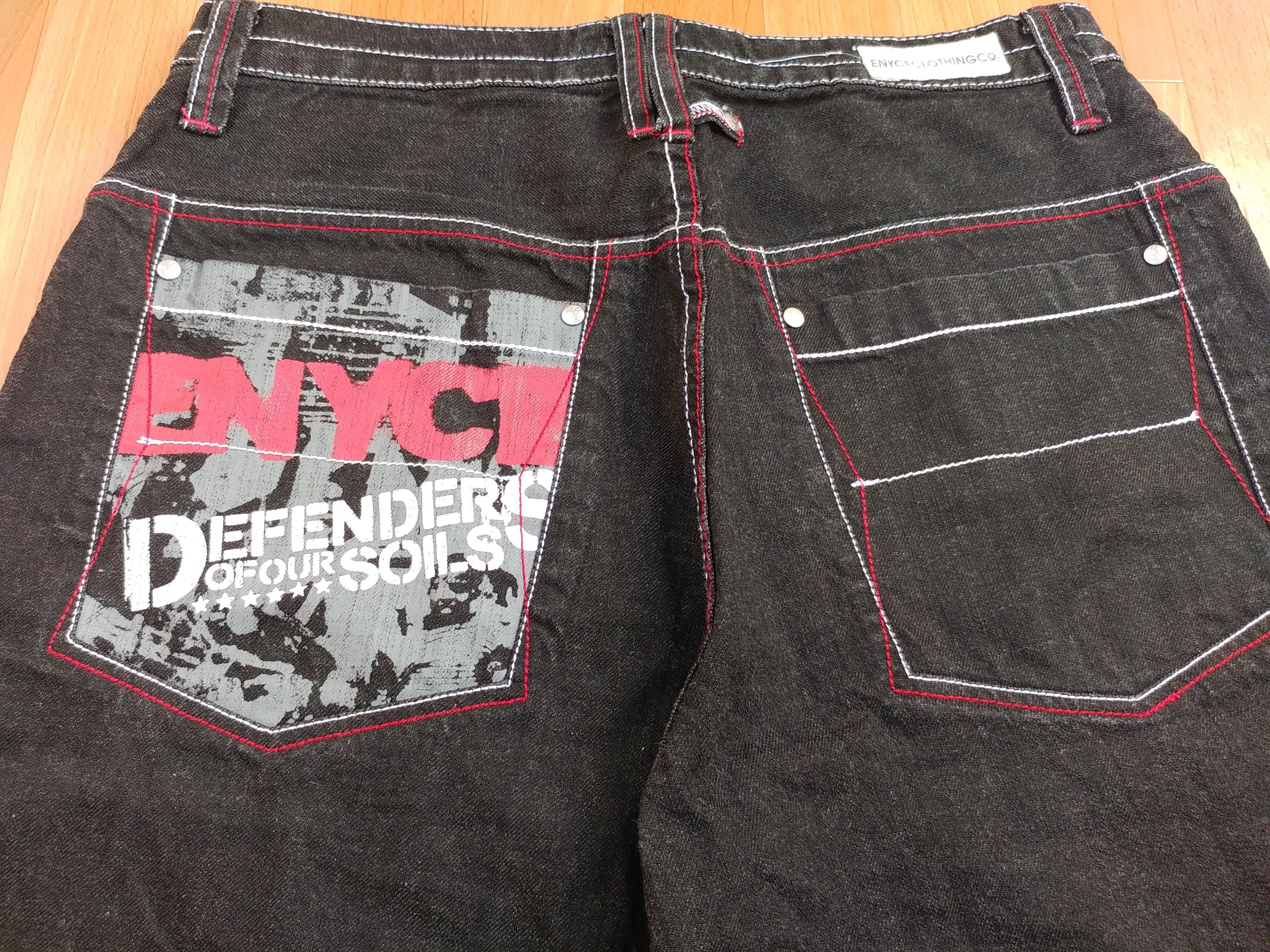 Enyce Enyce jeans shorts, vintage baggy denim, 90s hip-hop 34 Size US 34 / EU 50 - 4 Thumbnail