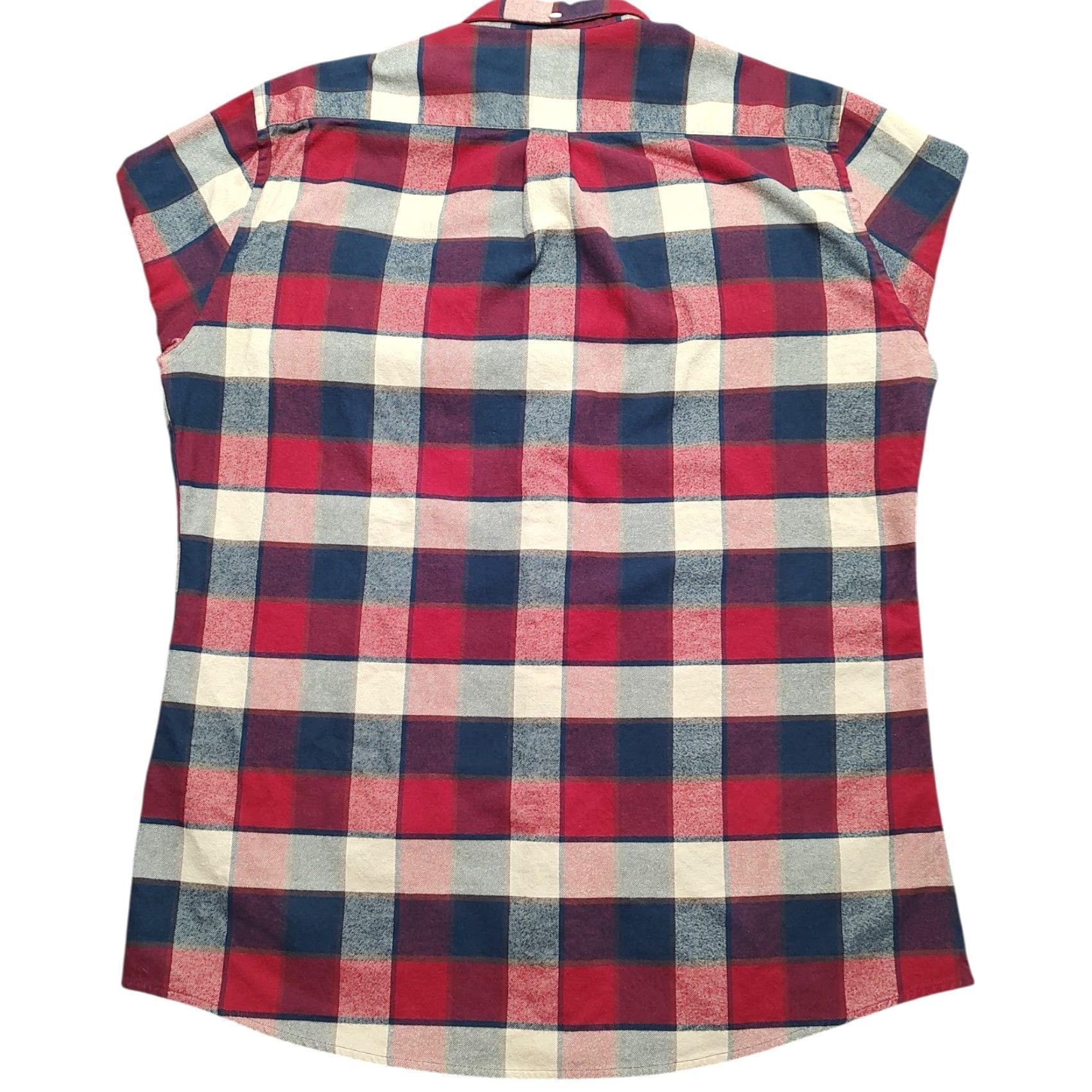 Barbour Barbour Shirt Tailored Fit Button-Down Barbour Tailored Fit Flannel Shirt Mens M Red Plaid Outdoor Size US M / EU 48-50 / 2 - 3 Thumbnail