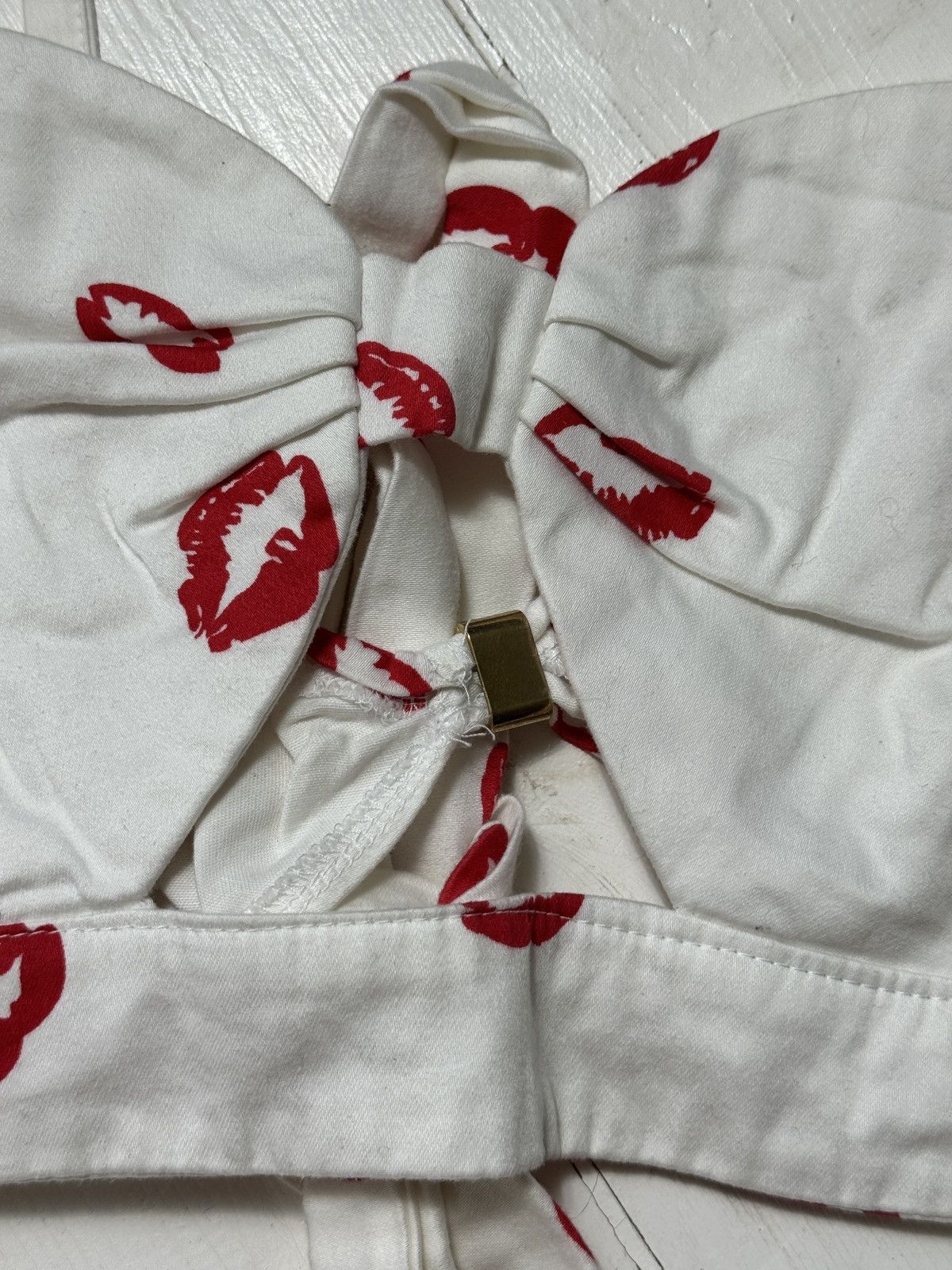 Other VINTAGE AVANT GARDE MONOGRAM KISSES SET TRACKSUIT TOP/ SKIRT Size S / US 4 / IT 40 - 6 Thumbnail