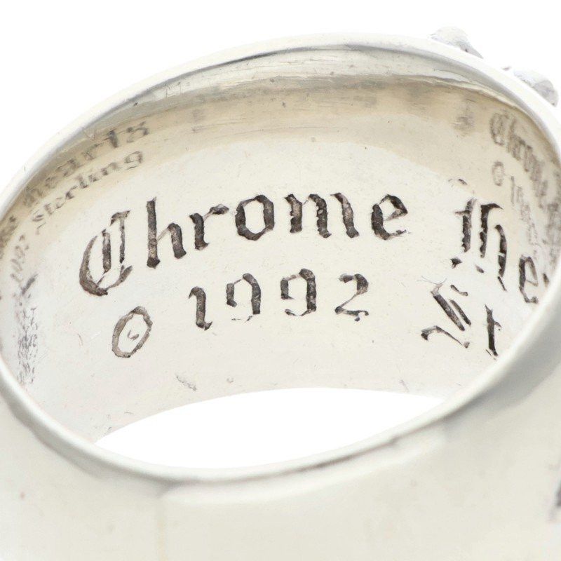 Chrome Hearts Chrome Hearts Floral Cross Silver Ring Size ONE SIZE - 3 Thumbnail