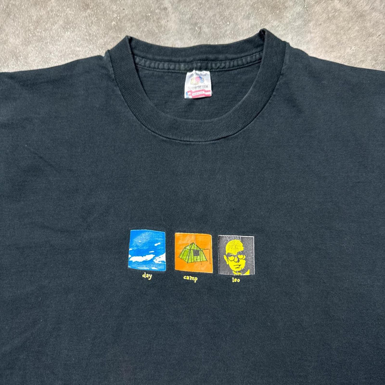 Fruit Of The Loom Black vintage 90s Streetwear Fruit Of The Loom T-Shirt Size US XL / EU 56 / 4 - 3 Thumbnail