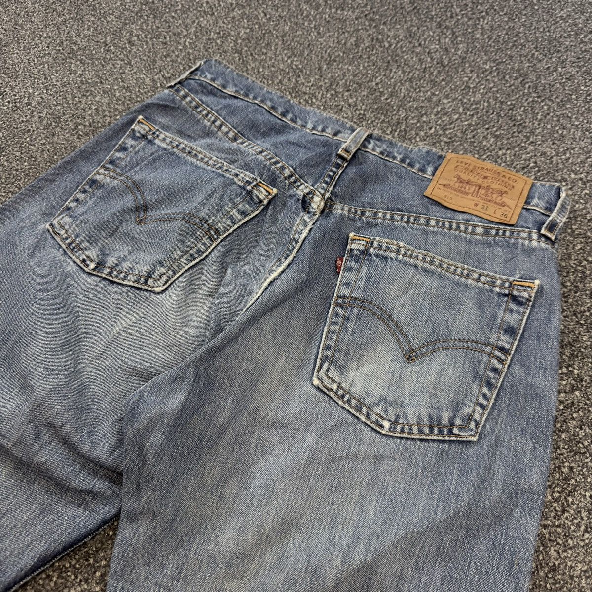 Engineered Garments × Levi's 🇺🇸 Vintage 1997 Levis 519 Faded Aging Denim Made In Usa W31 Size US 31 - 7 Thumbnail