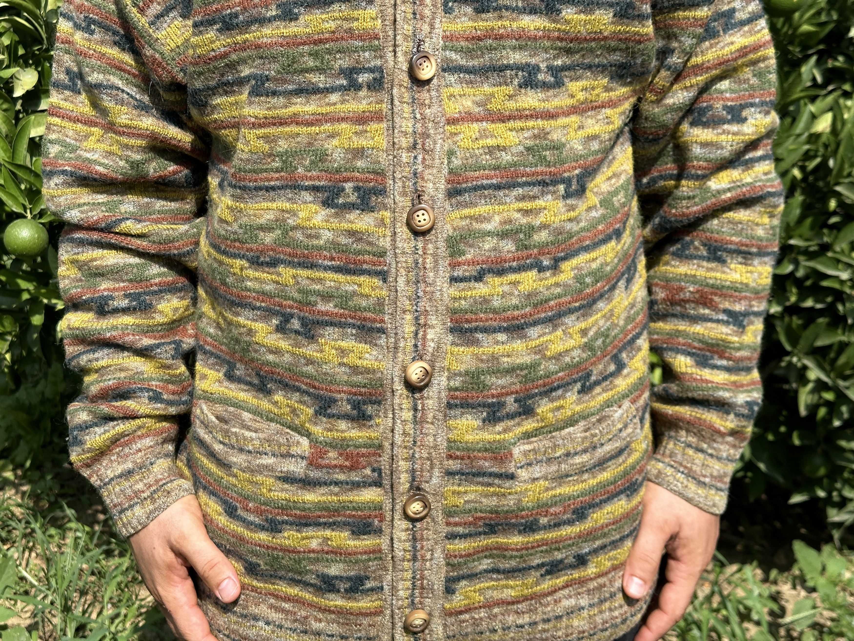 Missoni 1992 Missoni Cardigan 3D Knit Retro Jeresy Size 54 L XL Size US L / EU 52-54 / 3 - 5 Thumbnail
