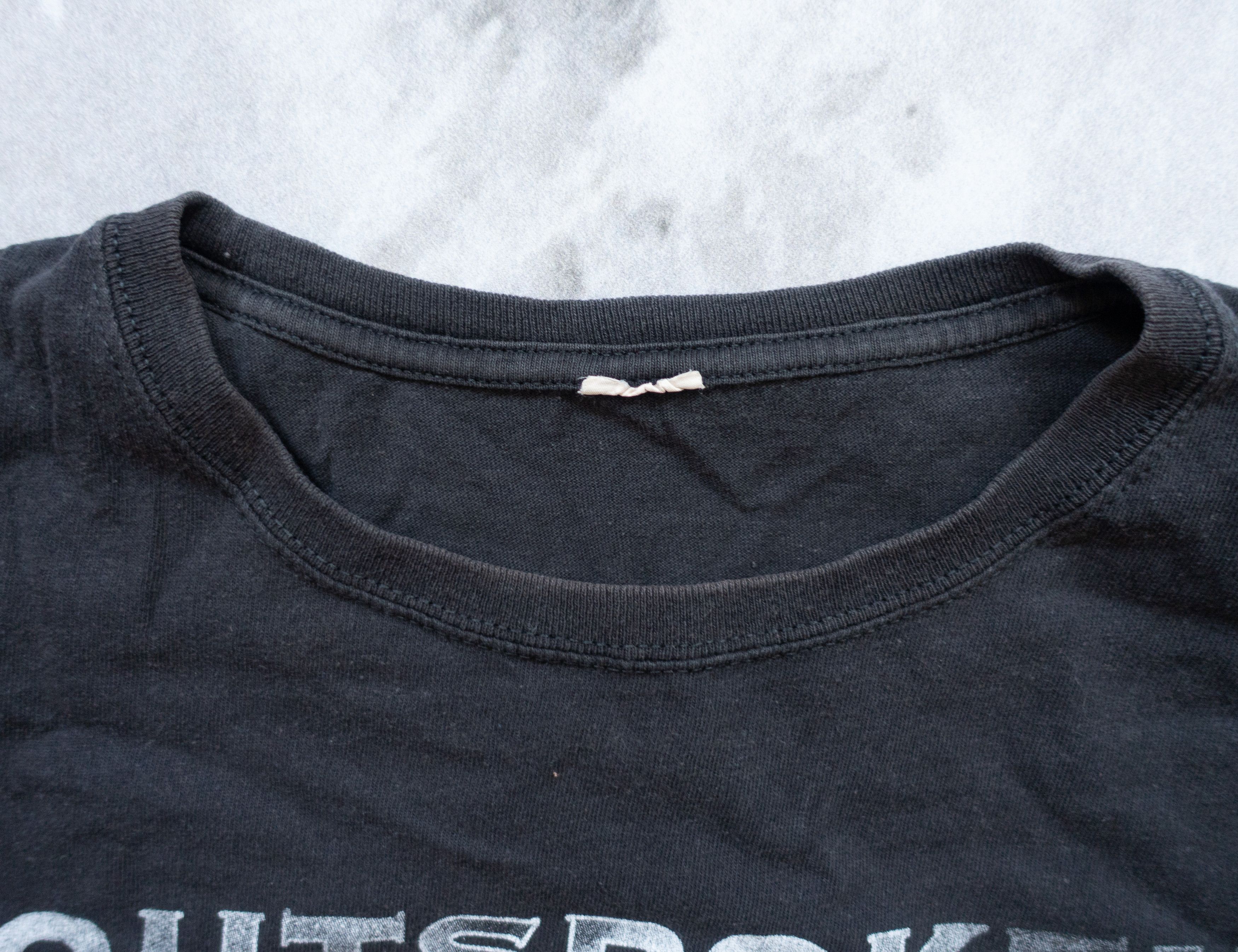 Band Tees Vintage Outspoken Straight Edge Hardcore T-Shirt RARE Size US XL / EU 56 / 4 - 5 Thumbnail