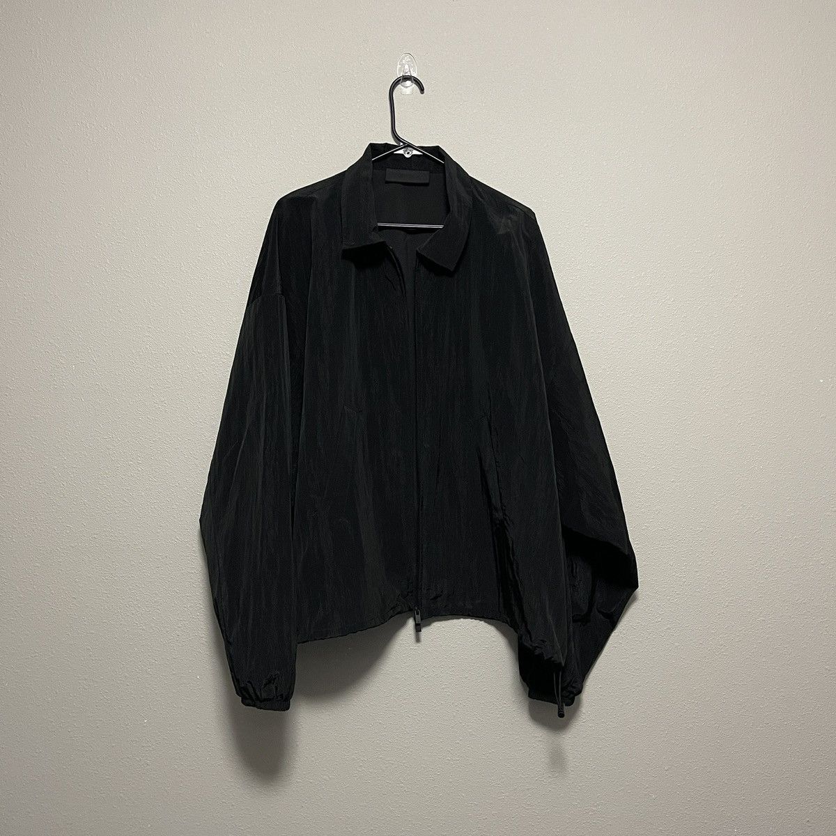 Fear of God Fear of God FOG Essentials Bomber Jacket Jet Black XL Size US XL / EU 56 / 4 - 8 Thumbnail