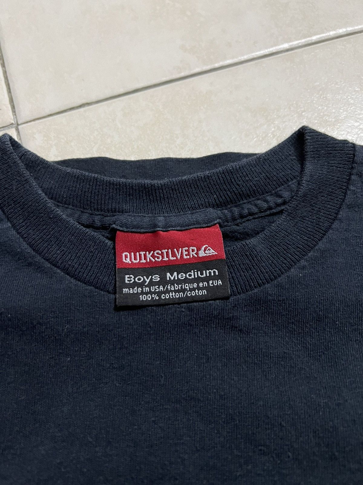 Quiksilver × Vintage Vintage 90's Quiksilver Skateboard Photo Tee Size US XXS / EU 40 - 2 Thumbnail