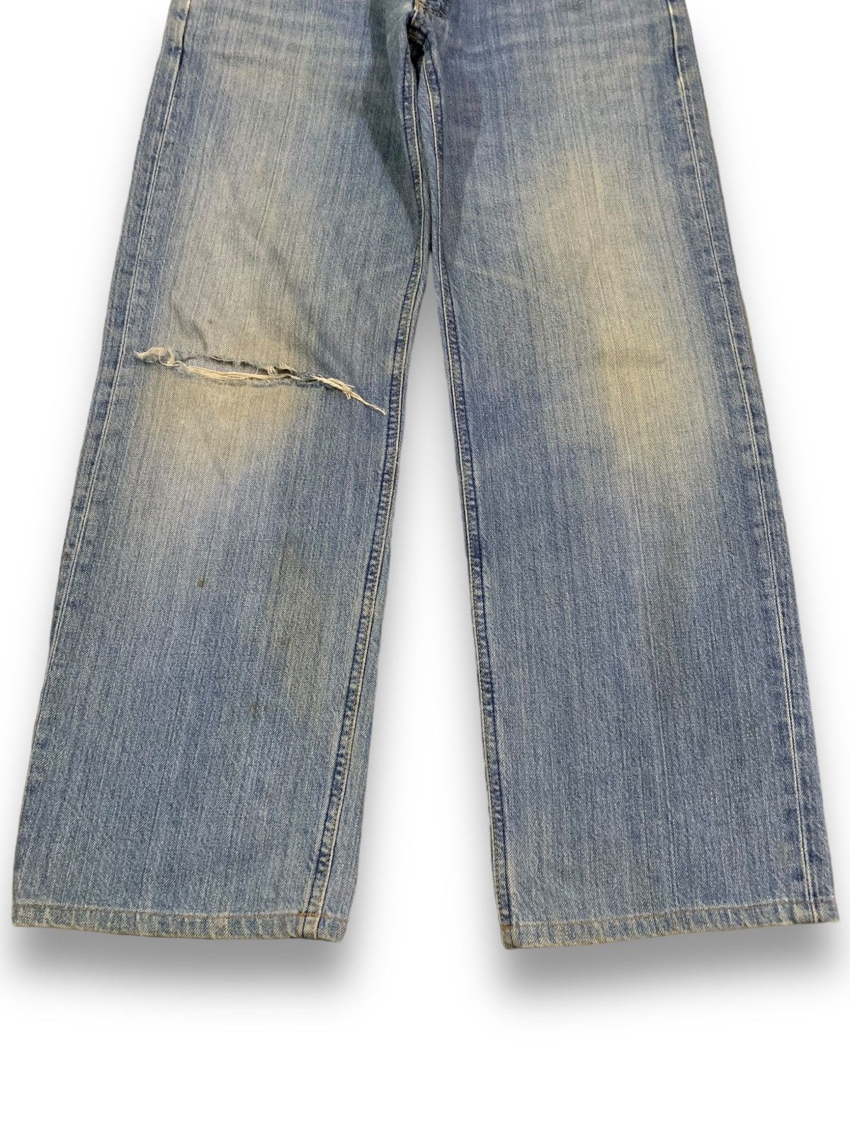 Lee Vintage 90s Lee Riders Rusty Mud Wash Baggy Distressed Jeans Size US 32 / EU 48 - 8 Thumbnail