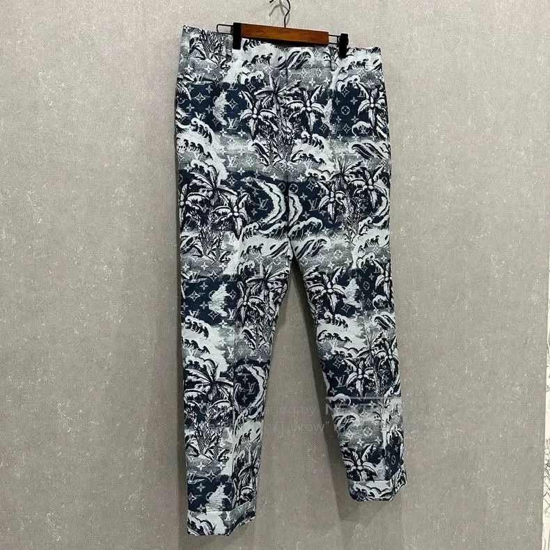 Louis Vuitton Louis Vuitton SS24 Plant Print Casual Pants. Size US 34 / EU 50 - 2 Thumbnail