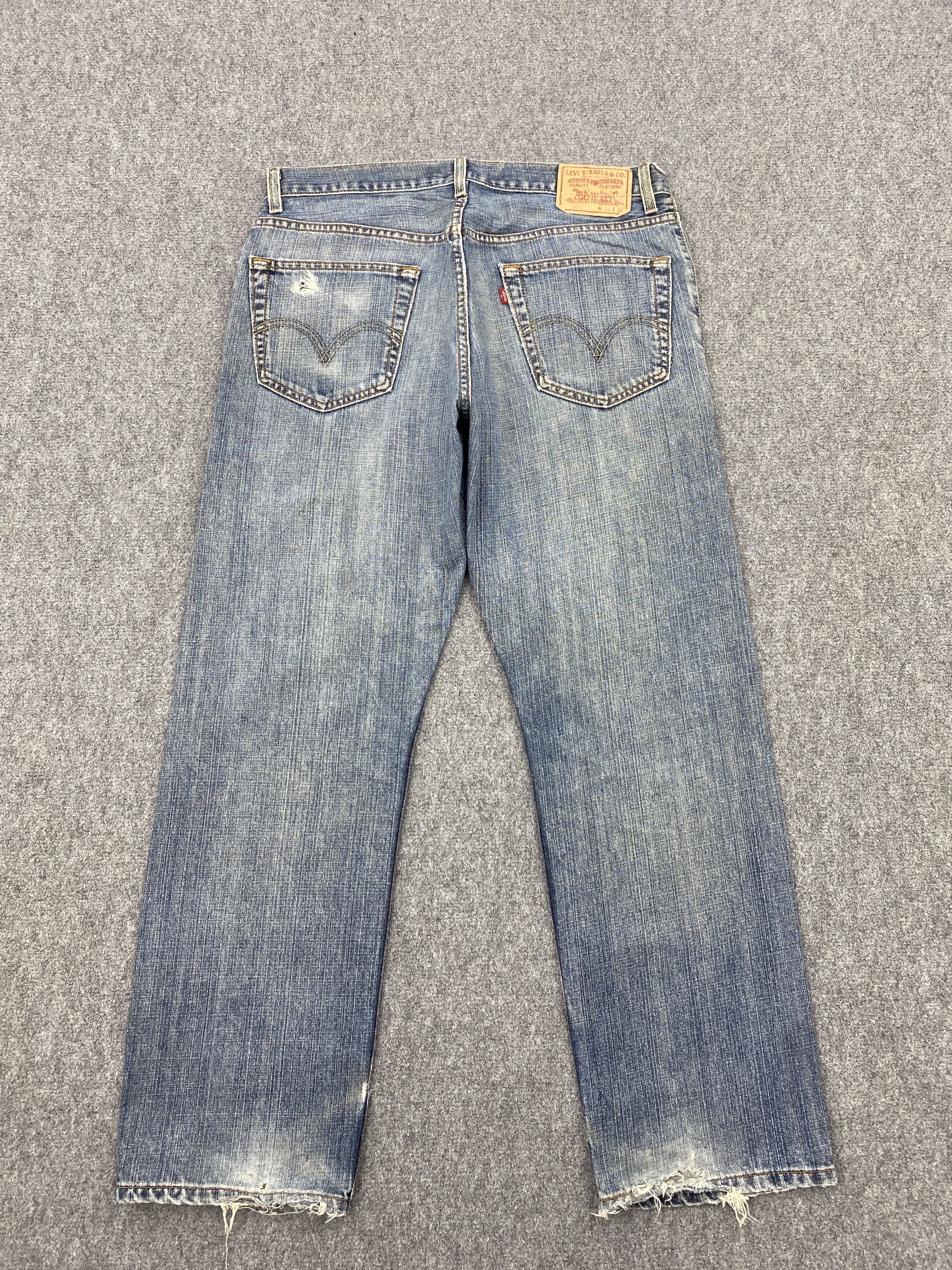 Levi's × Vintage Faded Blue Vintage Levi's 505 Denim Jeans Size US 34 / EU 50 - 3 Thumbnail