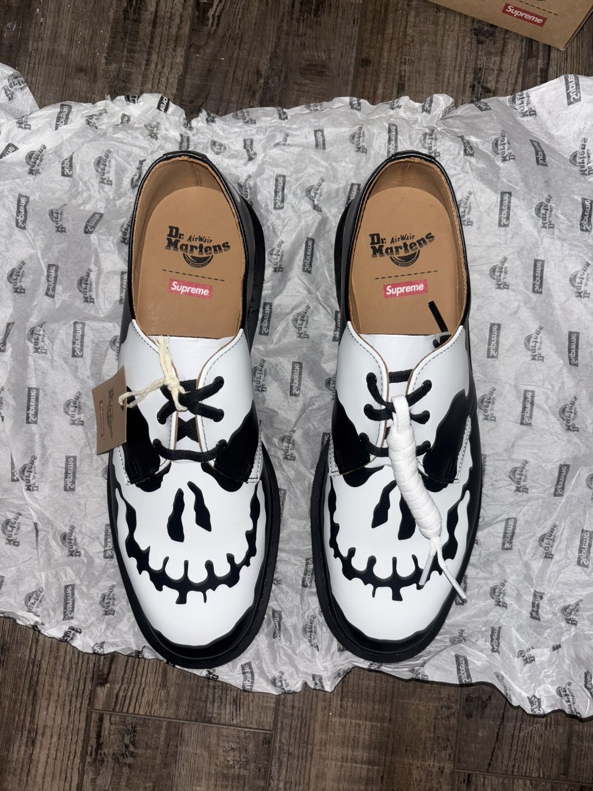 Supreme Dr. Martens 1461 3-Eye Shoe Size US 10.5 / EU 43-44 - 1 Thumbnail