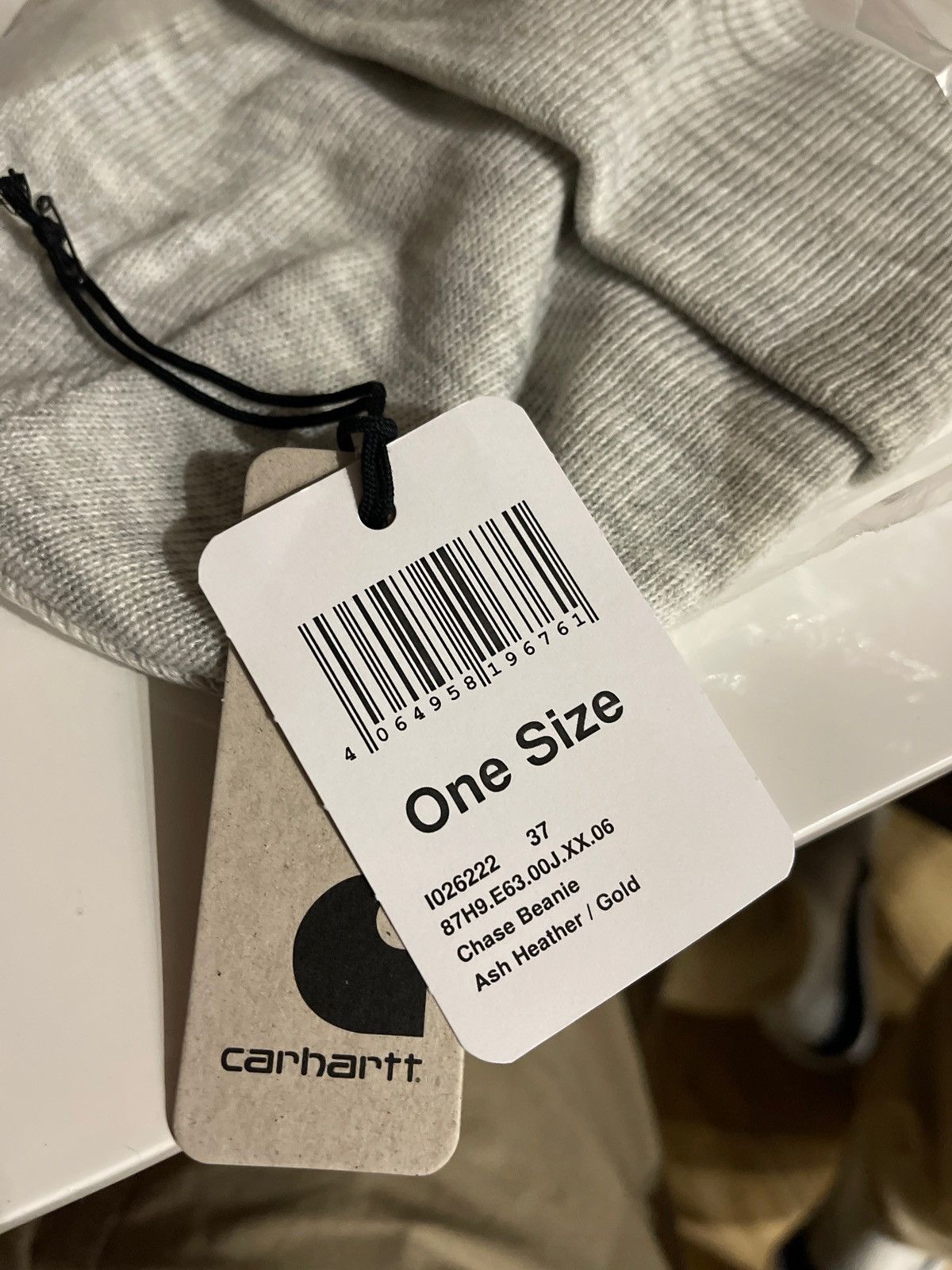 Carhartt × Carhartt Wip Carhartt Chase Beanie OS Size Size ONE SIZE - 6 Thumbnail