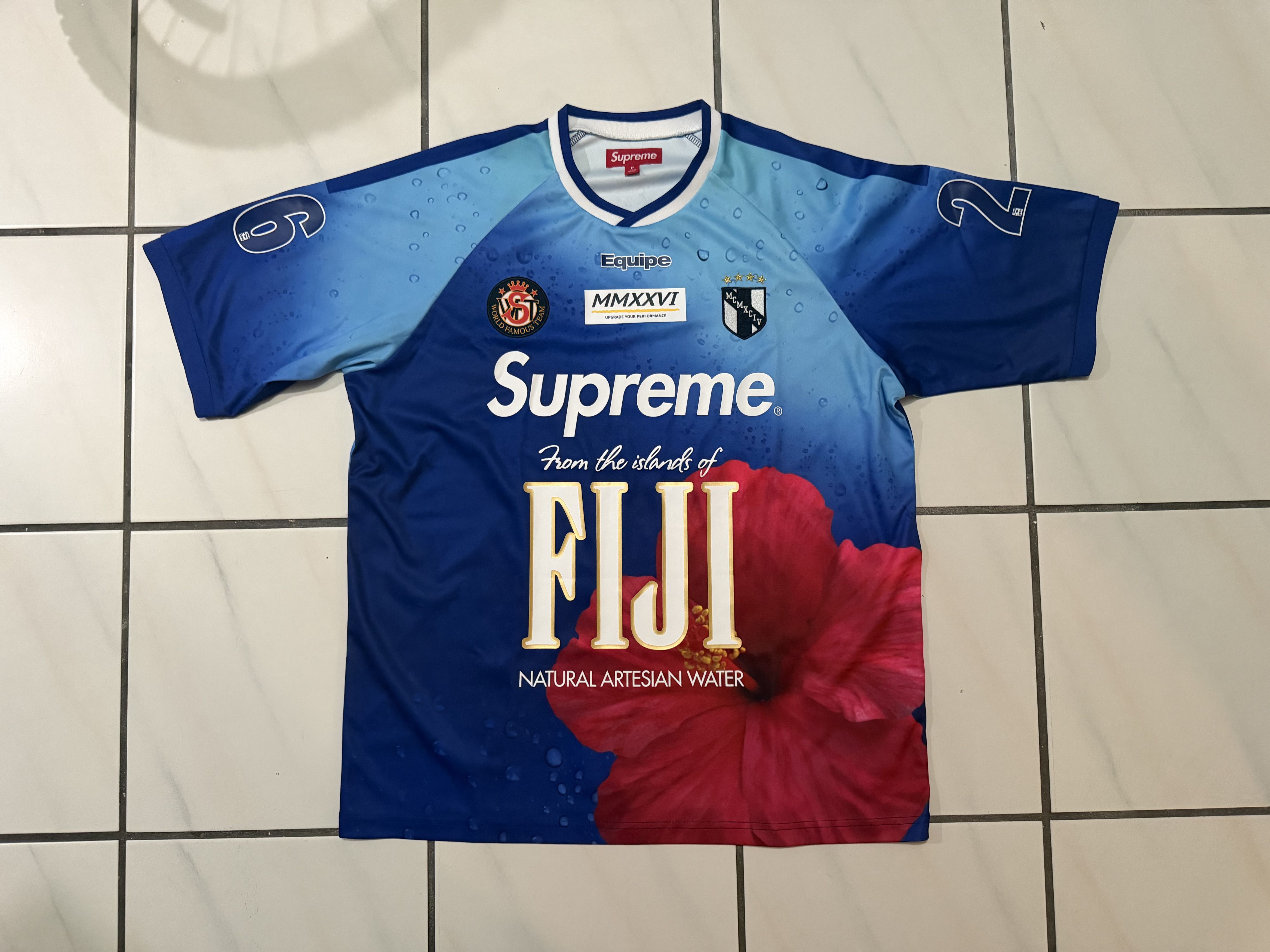 Supreme Supreme®/FIJI® Soccer Jersey Size US M / EU 48-50 / 2 - 4 Thumbnail