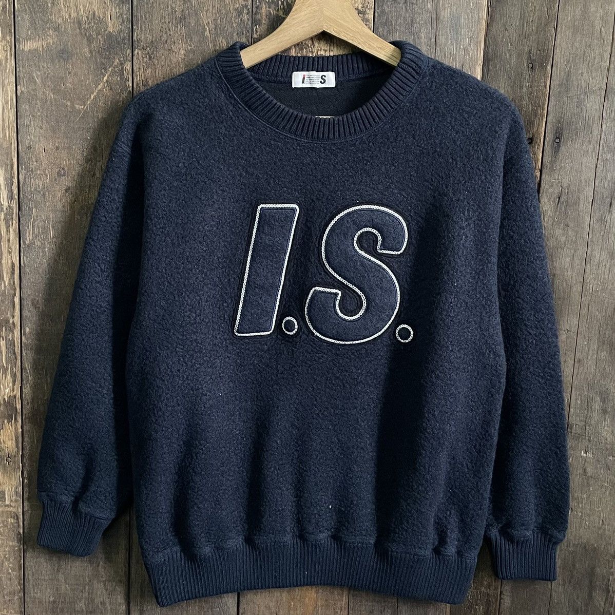 Issey Miyake Issey Miyake I.S Big Logo Crewneck Sweatshirt Size US S / EU 44-46 / 1 - 1 Thumbnail