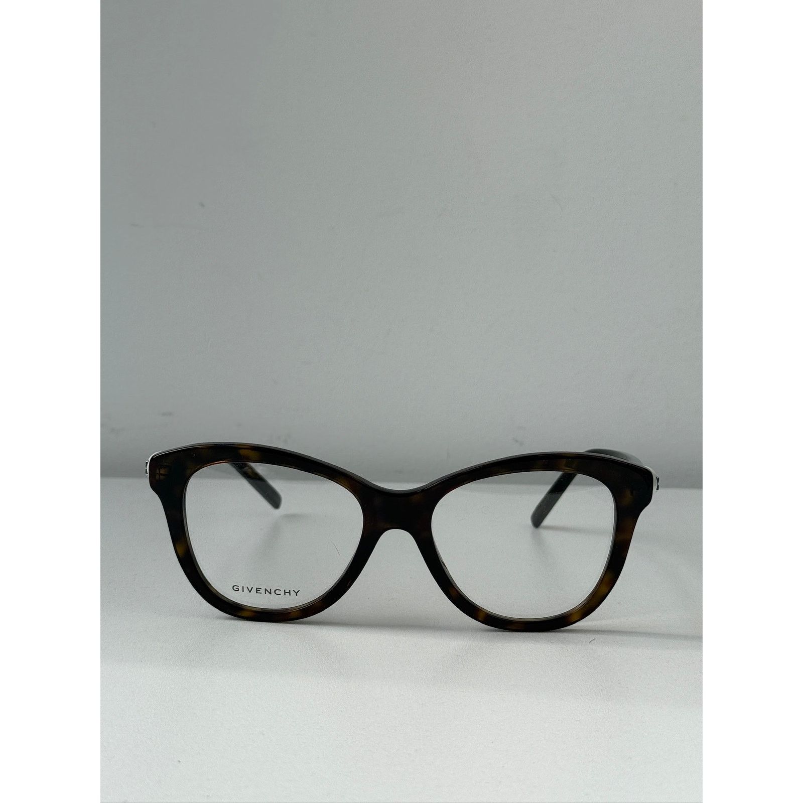 Givenchy NEW Givenchy GV50089I Cat Eye Pearl Brown Crystal Frames Size ONE SIZE - 6 Thumbnail