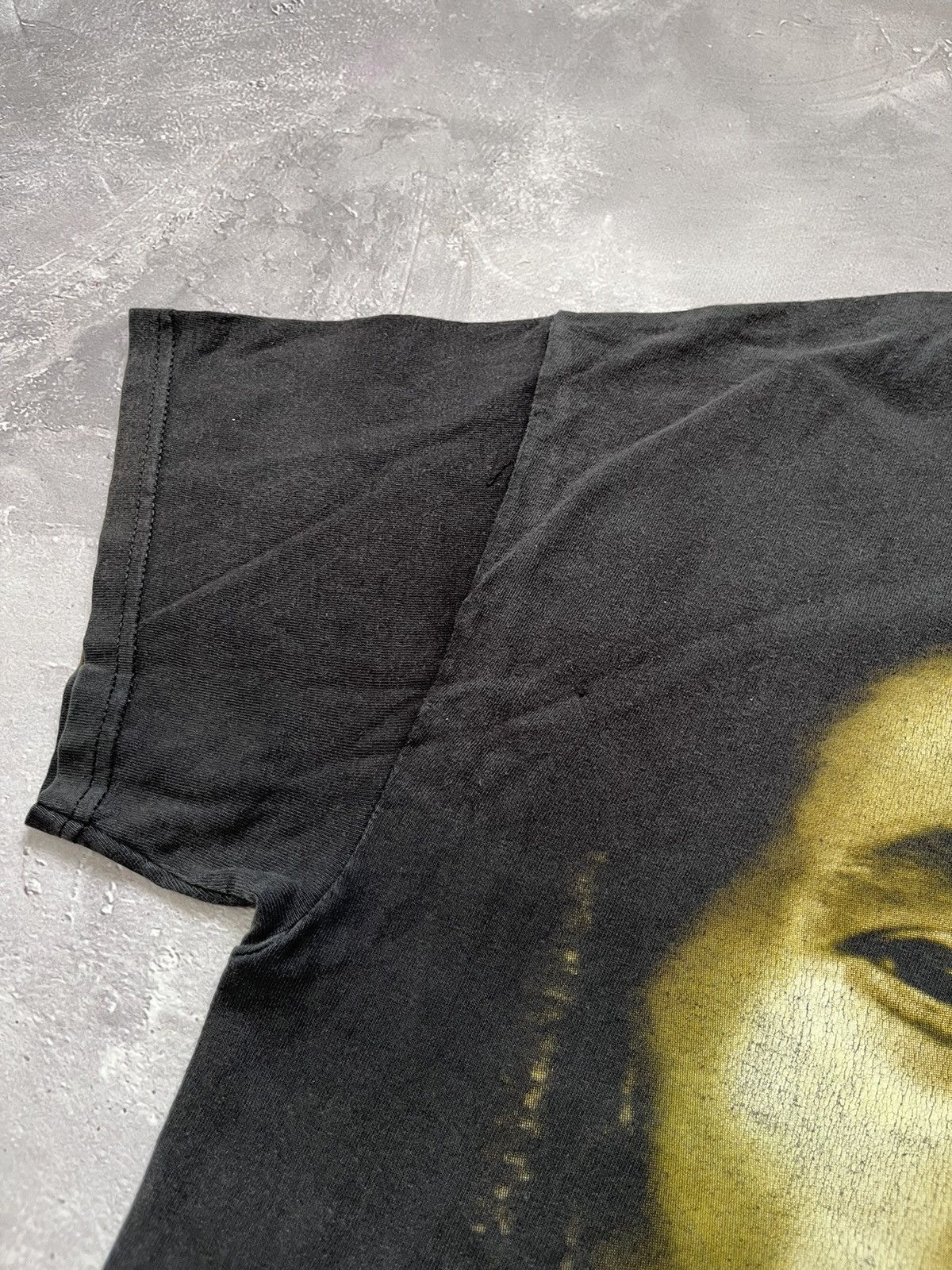 Band Tees VINTAGE 00S BOB MARLEYl FADED BLACK ZION T-SHIRT TEE 2005 Size US L / EU 52-54 / 3 - 3 Thumbnail