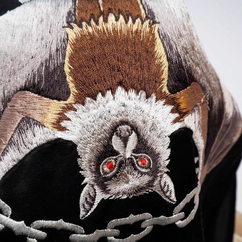 Backbone Backbone Spider & Bat Embroidery Sukajan Jacket K11 Size US L / EU 52-54 / 3 - 4 Thumbnail