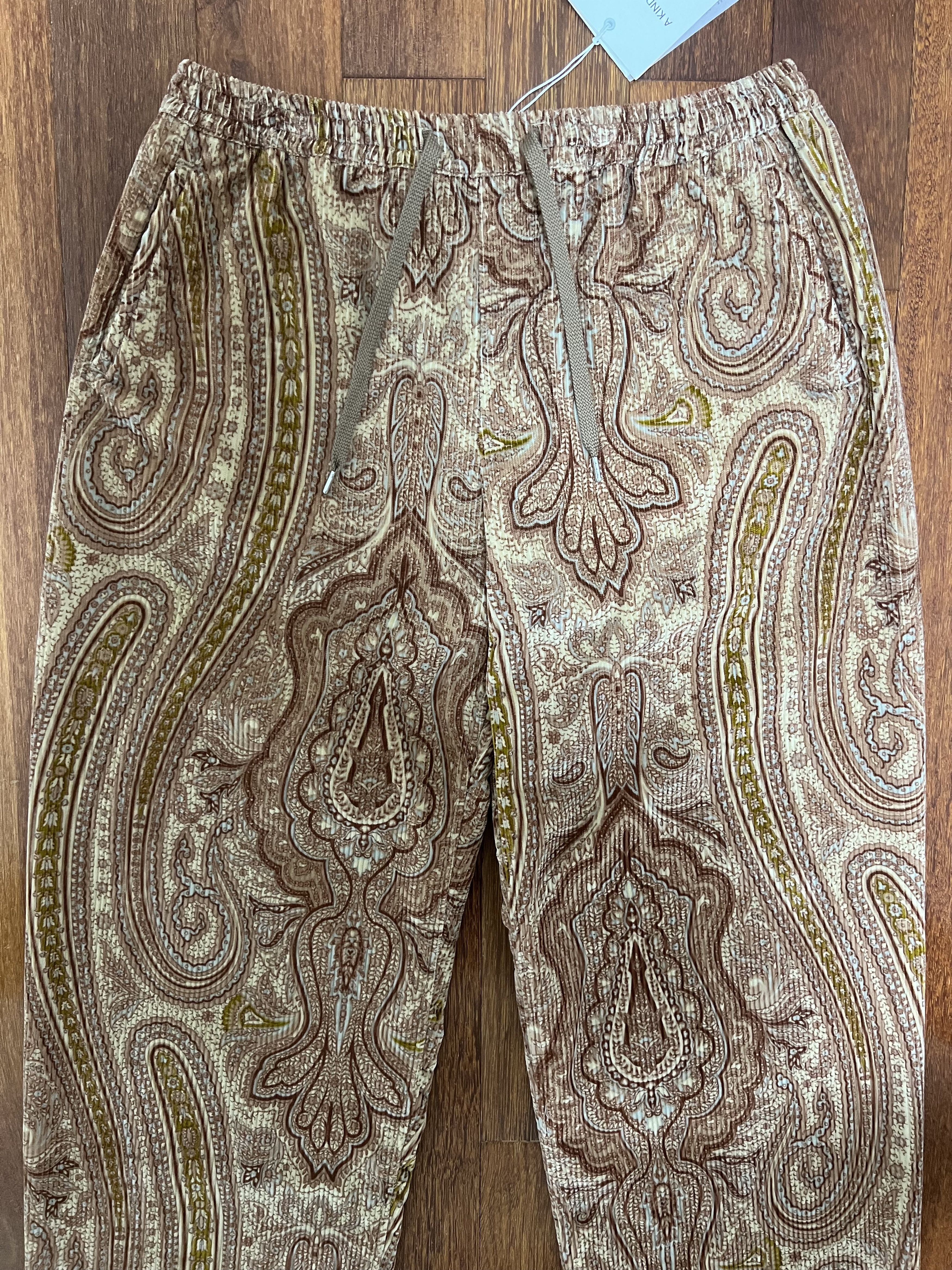 A Kind Of Guise 💚 AW23 A Kind Of Guise Samurai Trousers Paisley Corduroy Size US 32 / EU 48 - 9 Thumbnail
