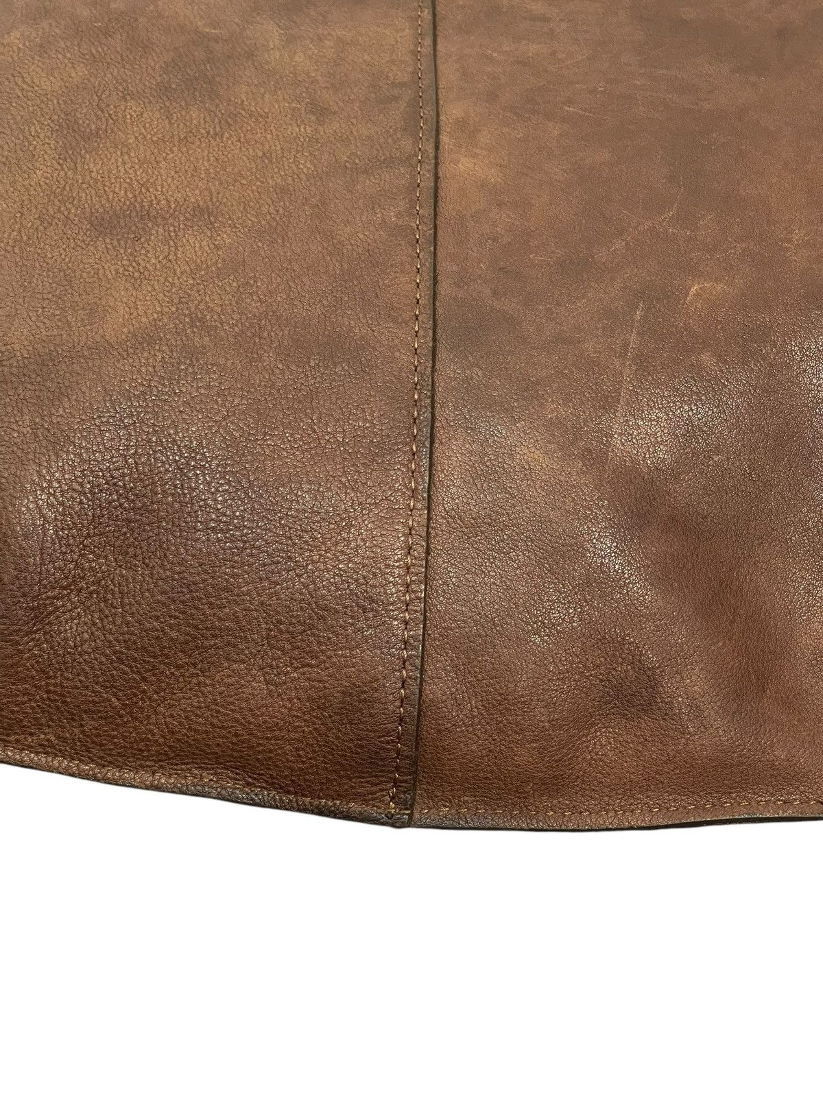 Leather Full Leather Patina Hungry Bum Shoulder Bag 1🟩7 Size ONE SIZE - 15 Thumbnail
