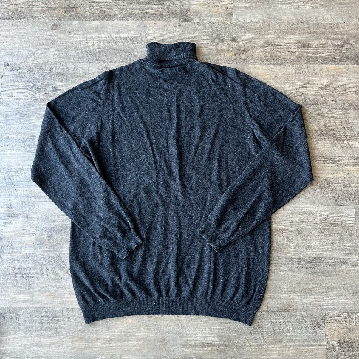Prada × Vintage Vintage FW2010 Prada Two Tone Cotton&Cashmere Roll Neck Size US XL / EU 56 / 4 - 13 Thumbnail
