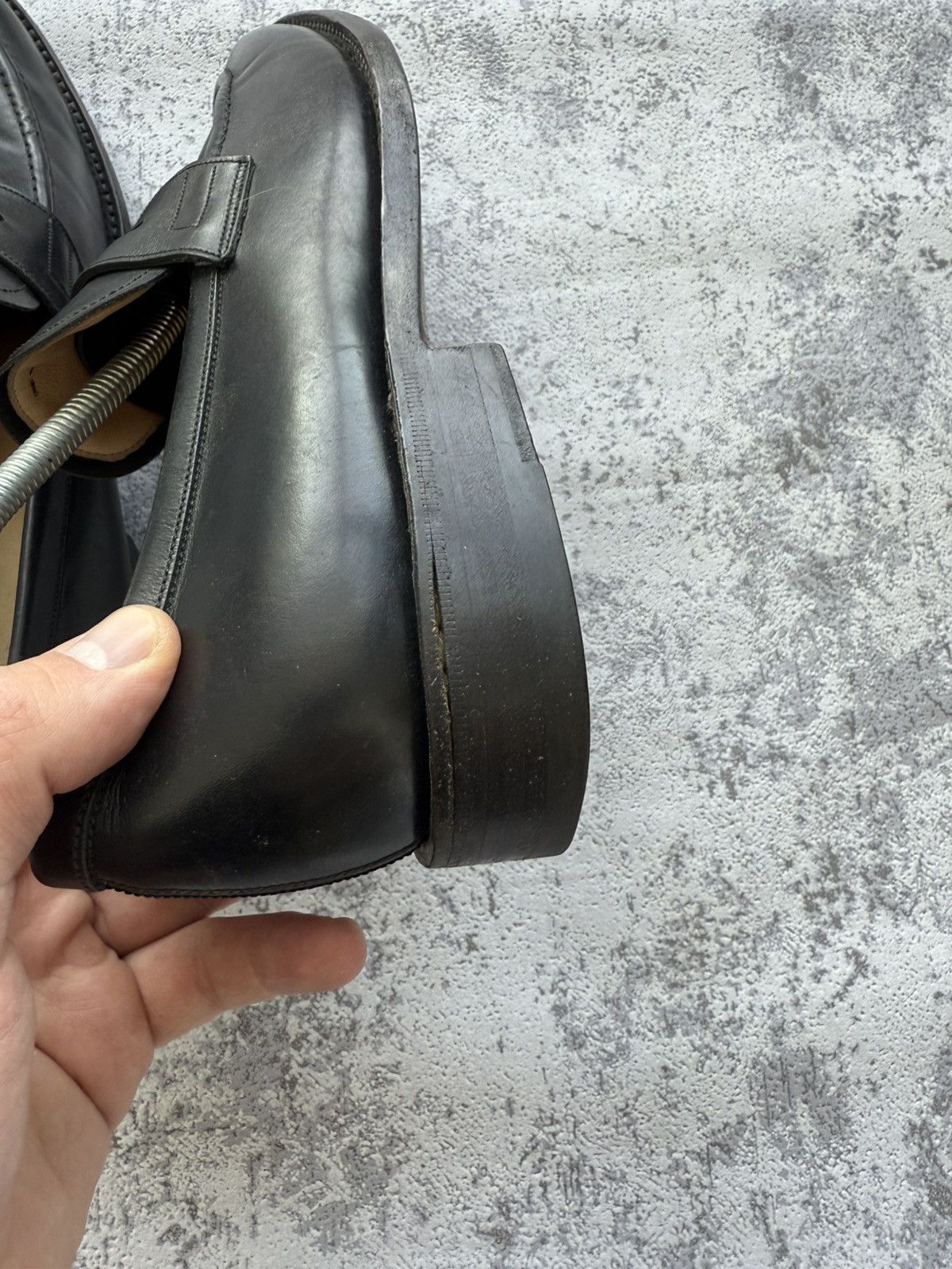 Bally Bally Switzerland Leather Black Loafers Size EU 8 , US 9 Size US 9 / EU 42 - 15 Thumbnail