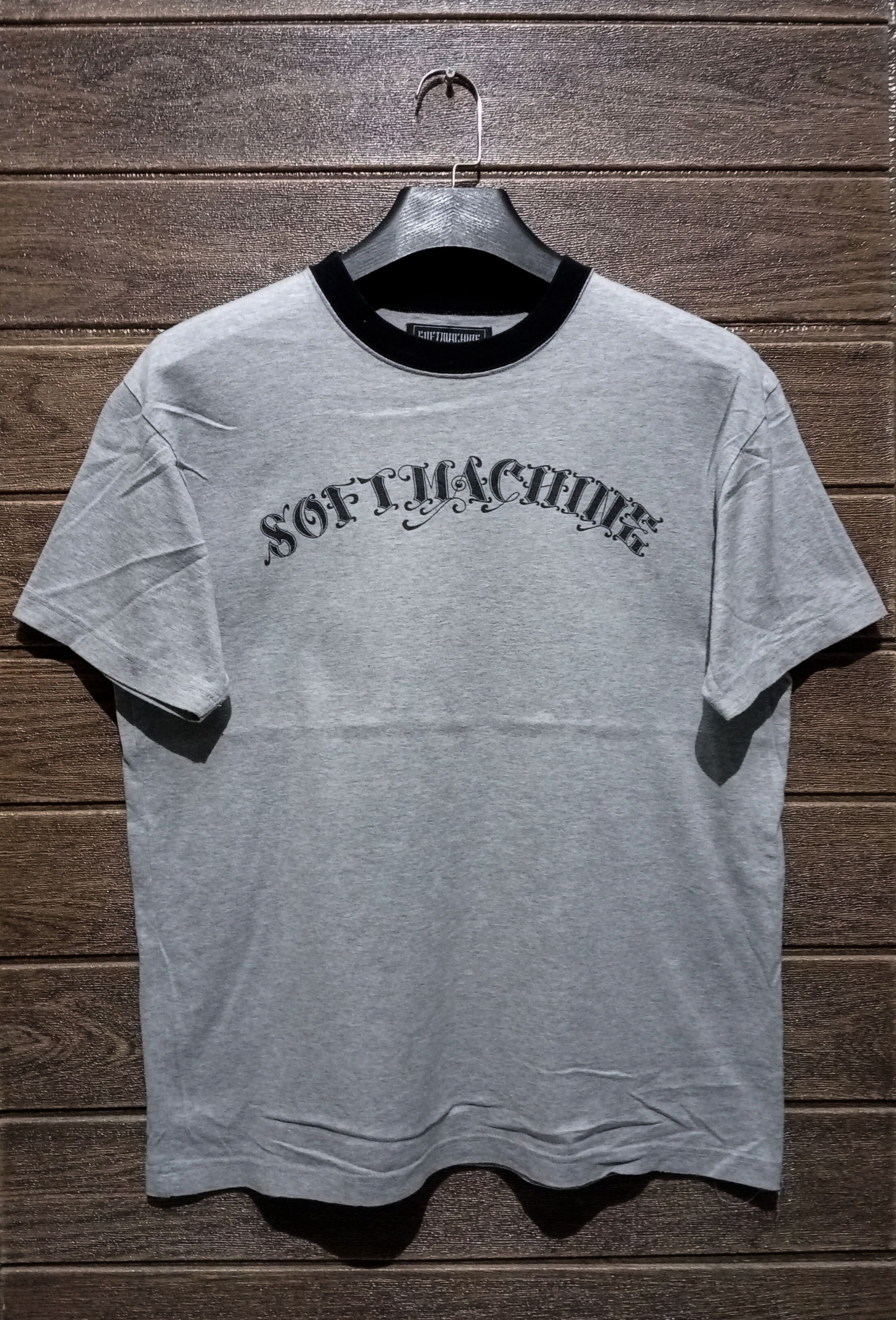 SOFTMACHINE Vintage Softmachine Japan Spellout Tee Size US L / EU 52-54 / 3 - 1 Thumbnail