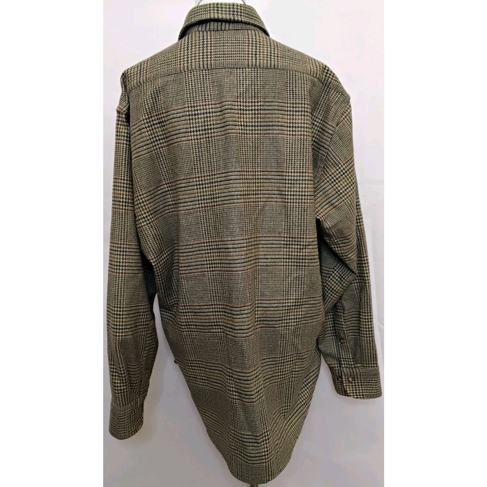 Other The J. Peterman Co. Lambswool Button Up Shirt Women L Brown Size L / US 10 / IT 46 - 3 Thumbnail