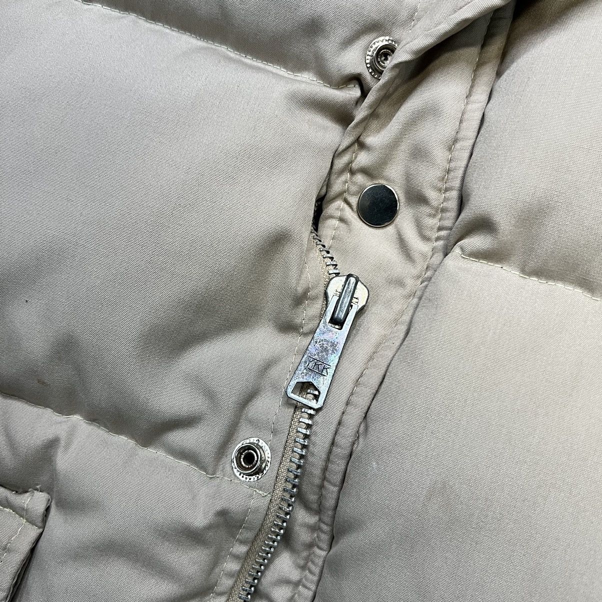Eddie Bauer Vintage 80s Montgomery Ward Down Filled Puffer Jacket Beige Size US XL / EU 56 / 4 - 8 Thumbnail