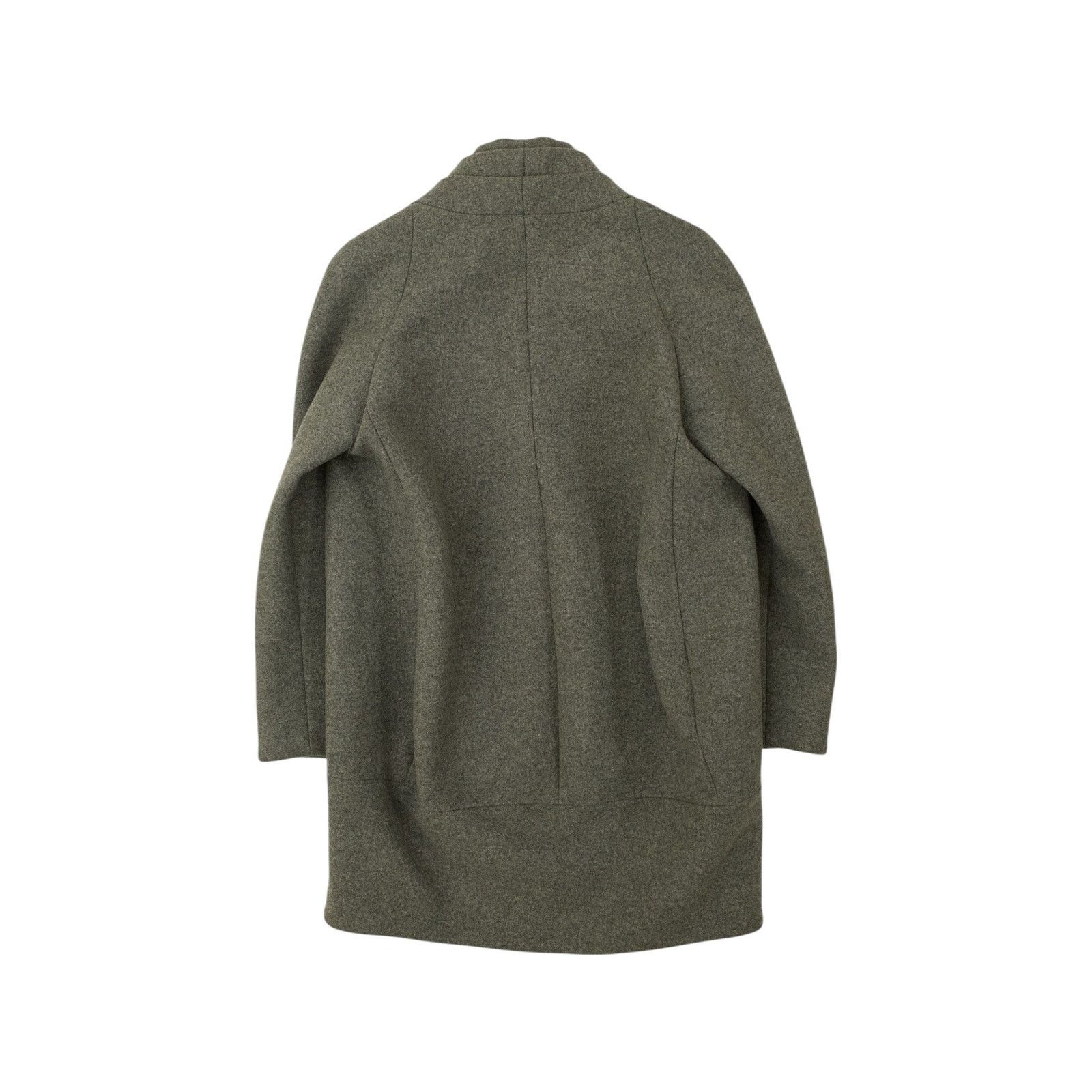 Alexander McQueen F/W 2003 'Scanners' Grey Wool Coat Size M / US 6-8 / IT 42-44 - 2 Thumbnail