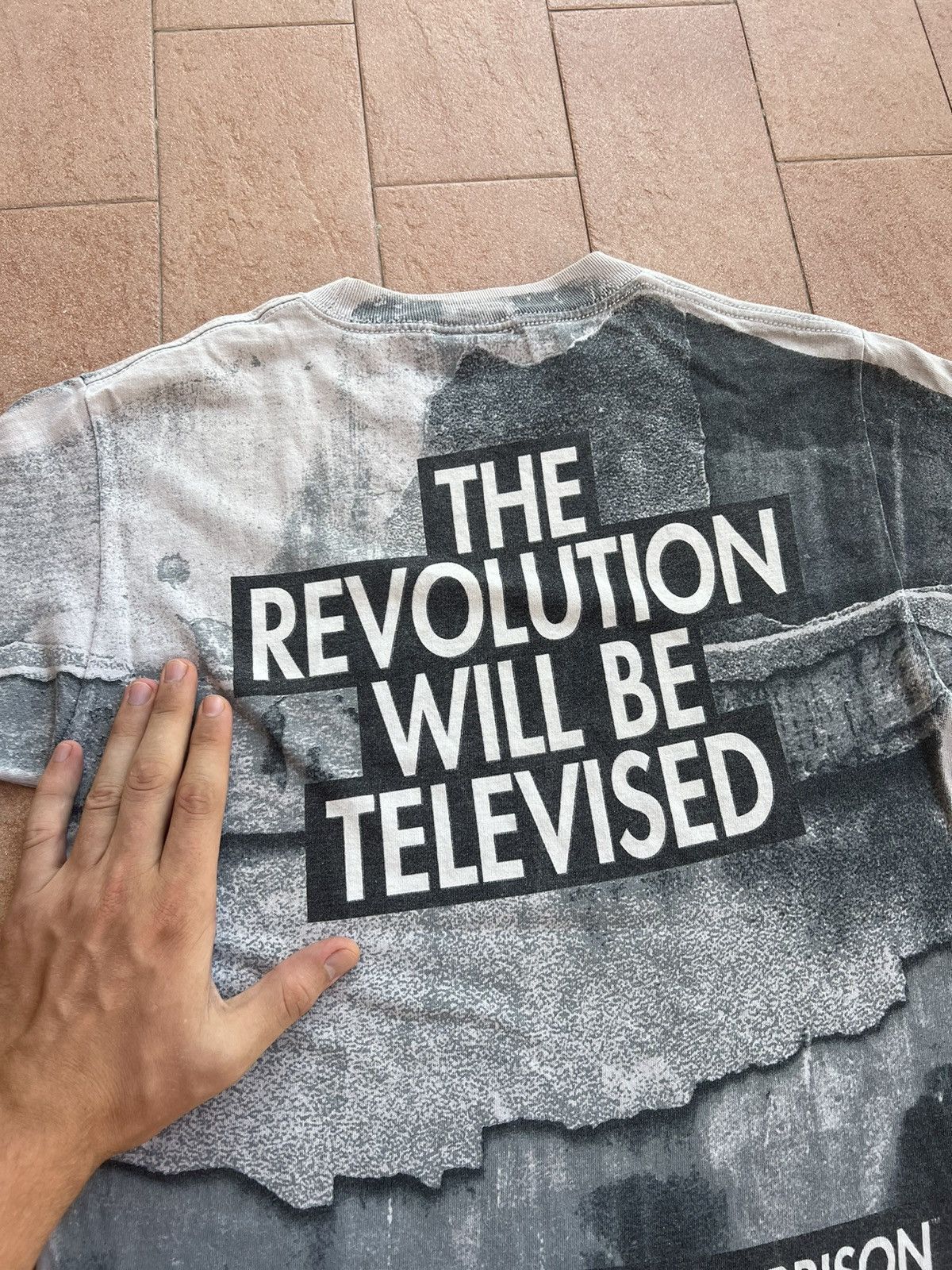 Vintage × WWE × WWF Vintage John Morrison Wwe ‘The Revolution Will Be Televised’ Size US S / EU 44-46 / 1 - 6 Thumbnail
