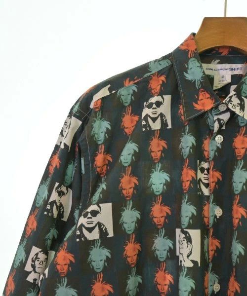 Comme des Garcons SHIRT Shirt all-over pattern long sleeve button cotton Multicolor Size US M / EU 48-50 / 2 - 4 Thumbnail