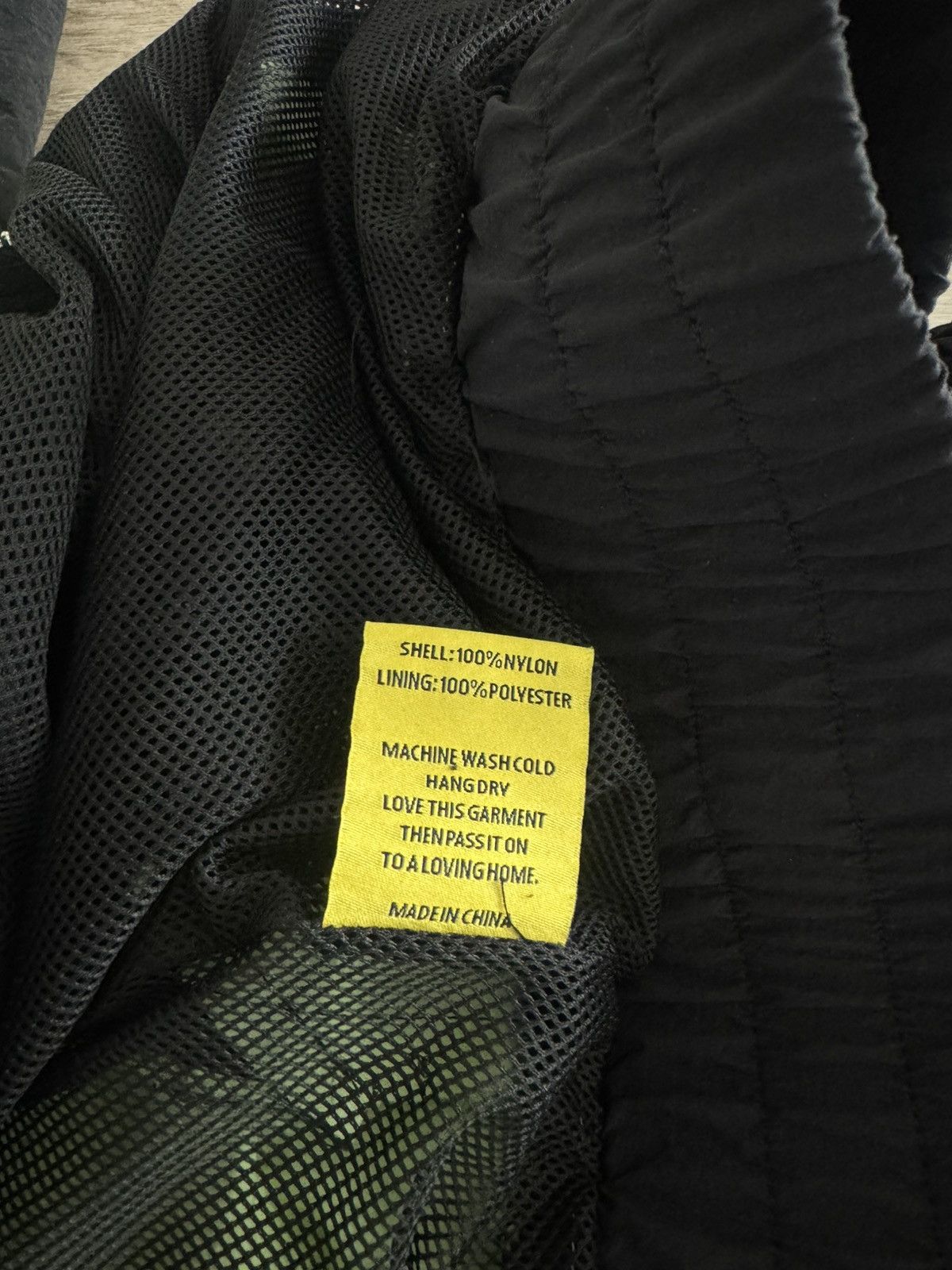 Diet Starts Monday Nylon MX Jacket - Black/Volt - Size L Size US L / EU 52-54 / 3 - 6 Thumbnail