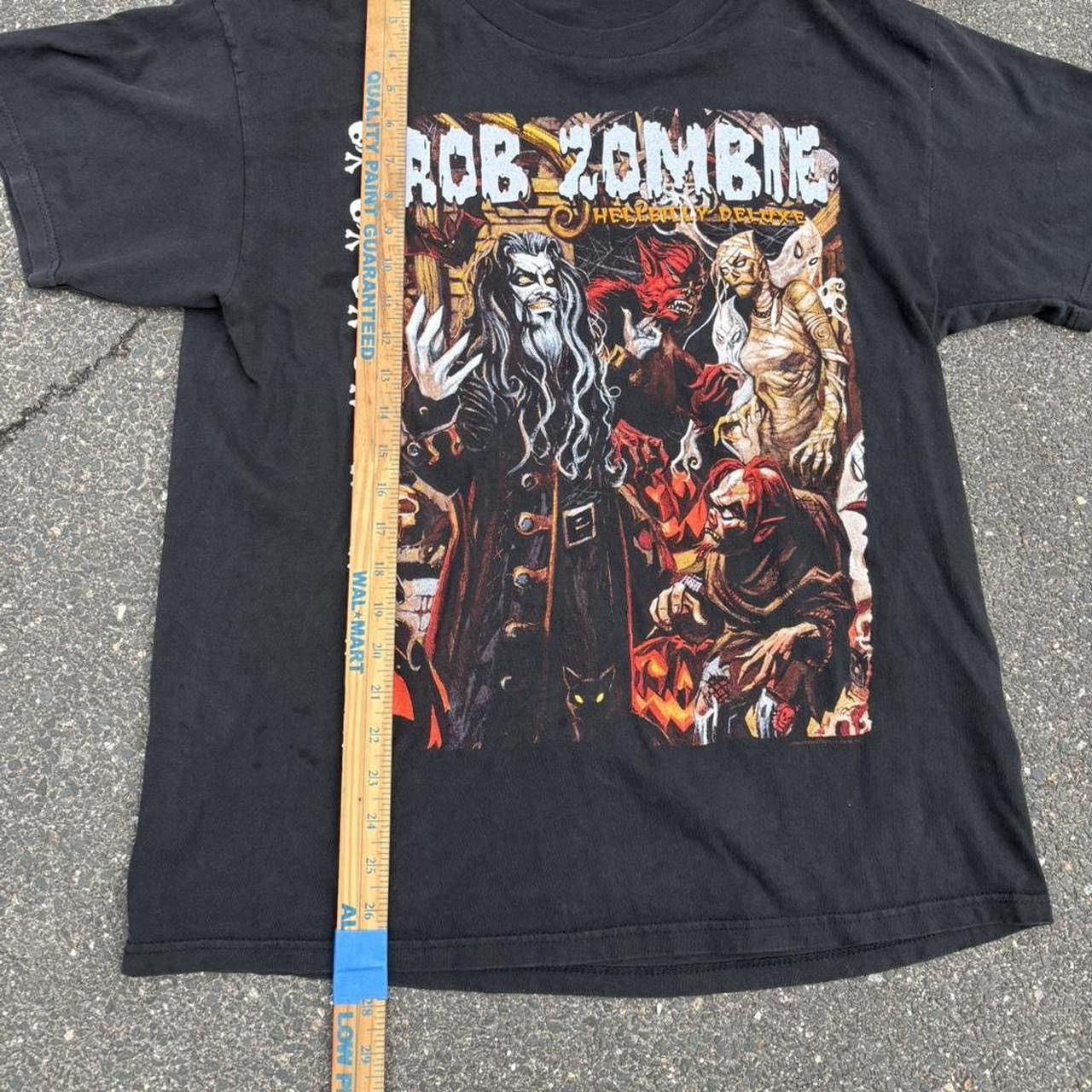 Anvil Vintage Rob Zombie Hellbilly Pentagram 1998 promo Size US L / EU 52-54 / 3 - 7 Thumbnail