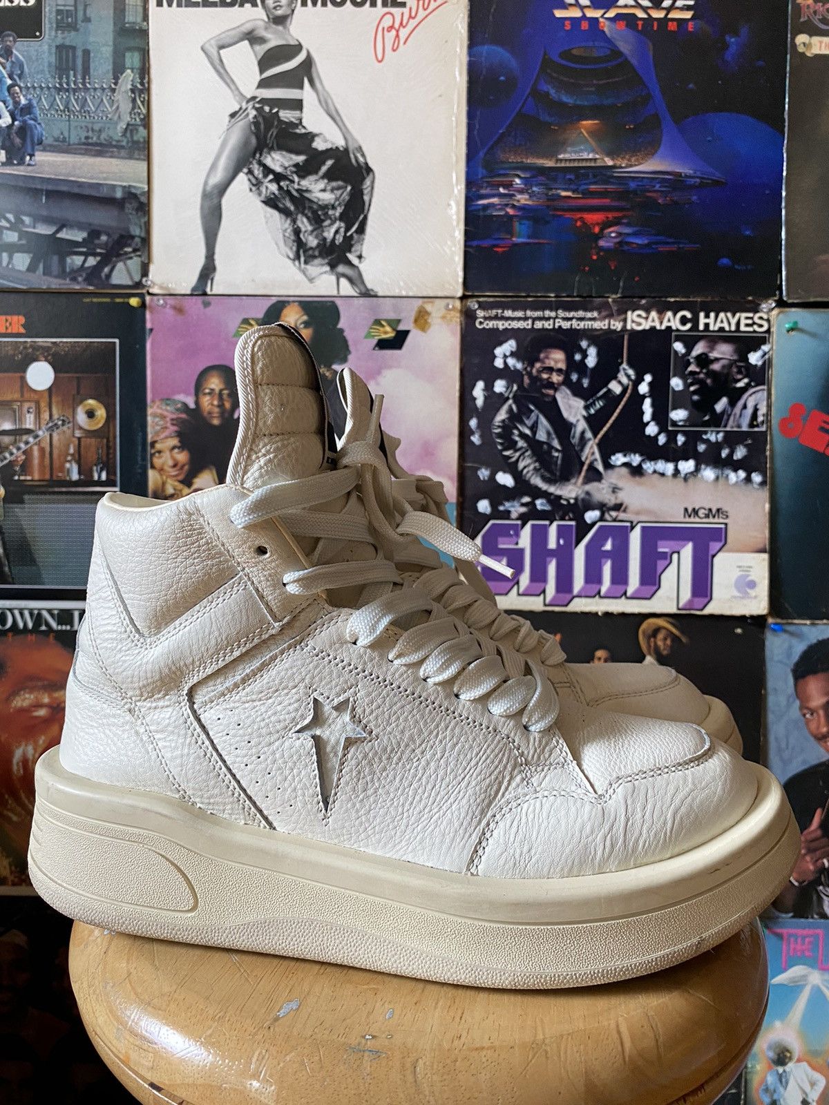 Converse × Rick Owens × Rick Owens Drkshdw Rick Owens Drkshdw Converse Size US 8.5 / EU 41-42 - 1 Thumbnail