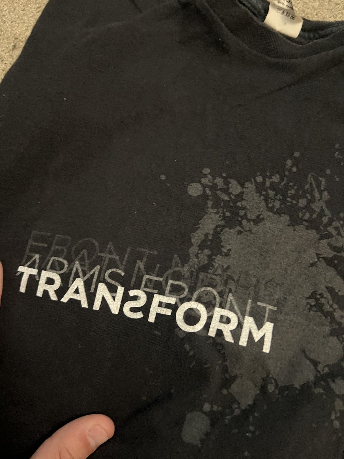 Vintage INSANE 90s Vintage Cinequest “Transform” graphic tee Size US XL / EU 56 / 4 - 3 Thumbnail