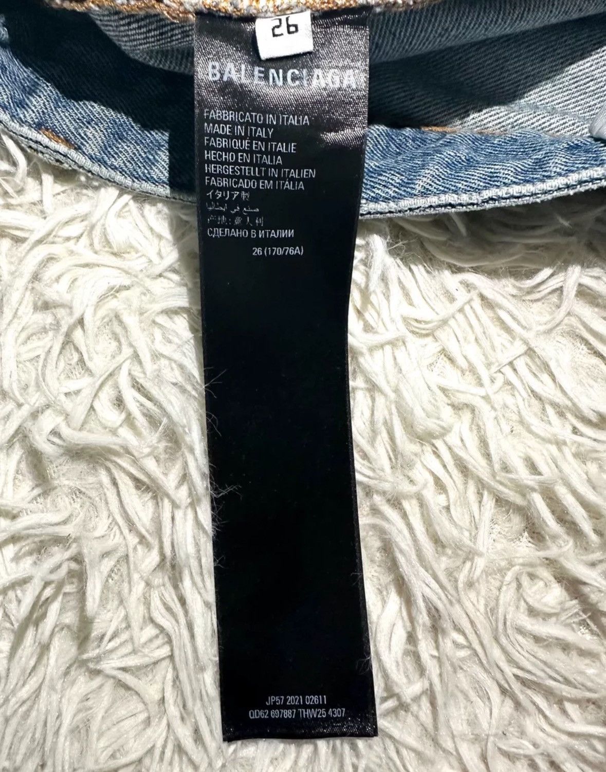 Balenciaga Balenciaga Kenijima's same wide leg pants Size US 26 / EU 42 - 4 Thumbnail