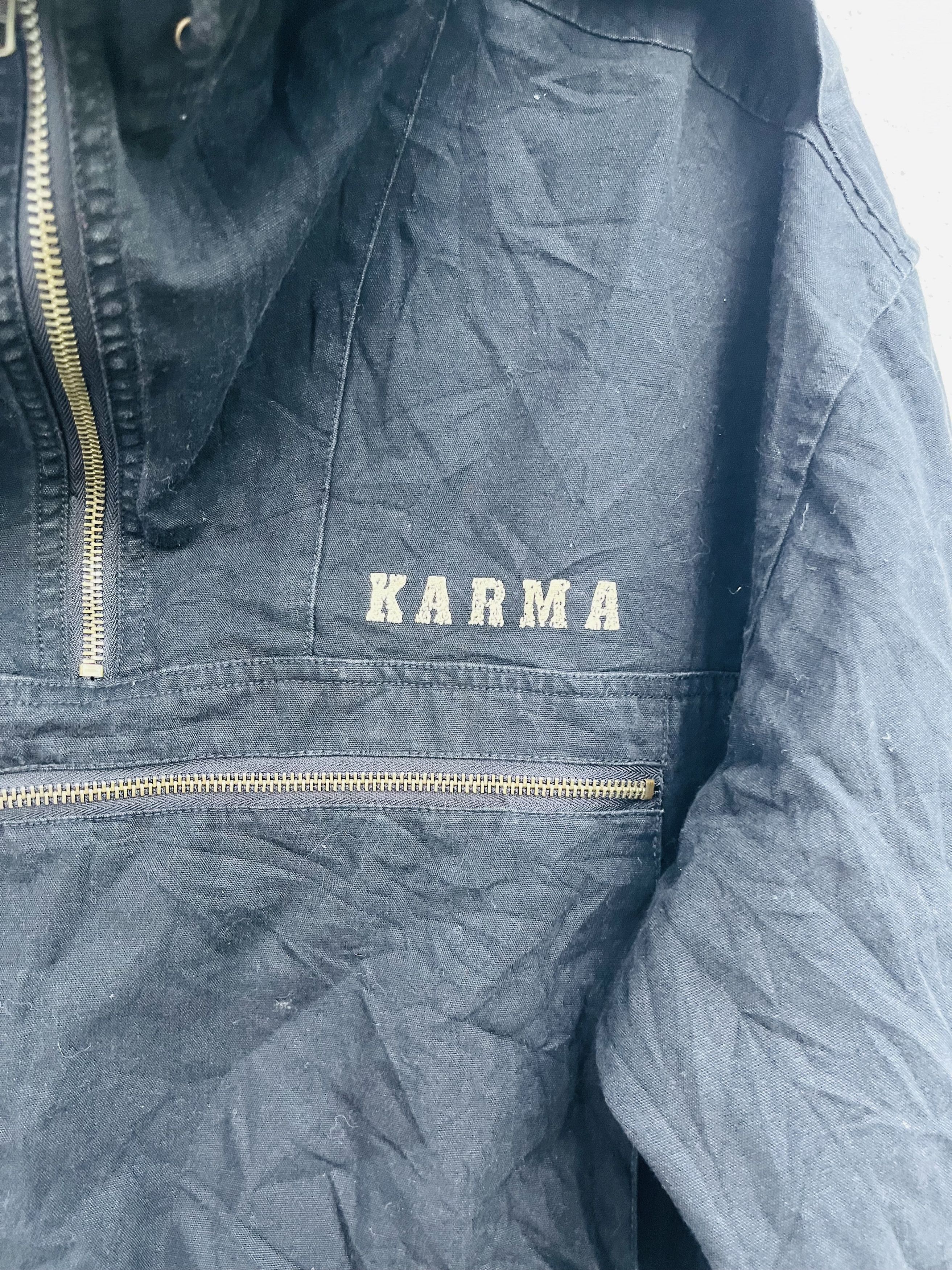 Japanese Brand × Vintage Vintage Karma Pocket Hip Hop Streetwear Fashion Style Size US XL / EU 56 / 4 - 6 Thumbnail
