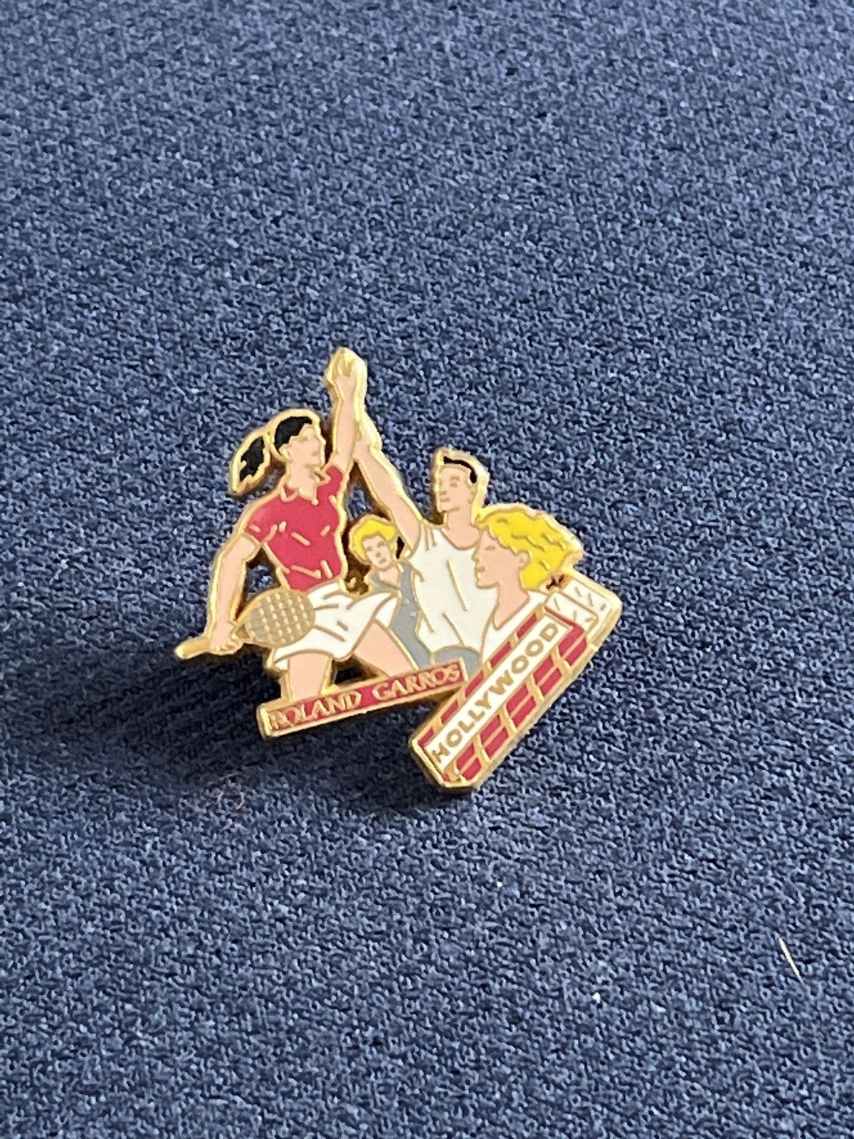 Vintage Roland Garros x Hollywood vintage pin Size ONE SIZE - 1 Thumbnail