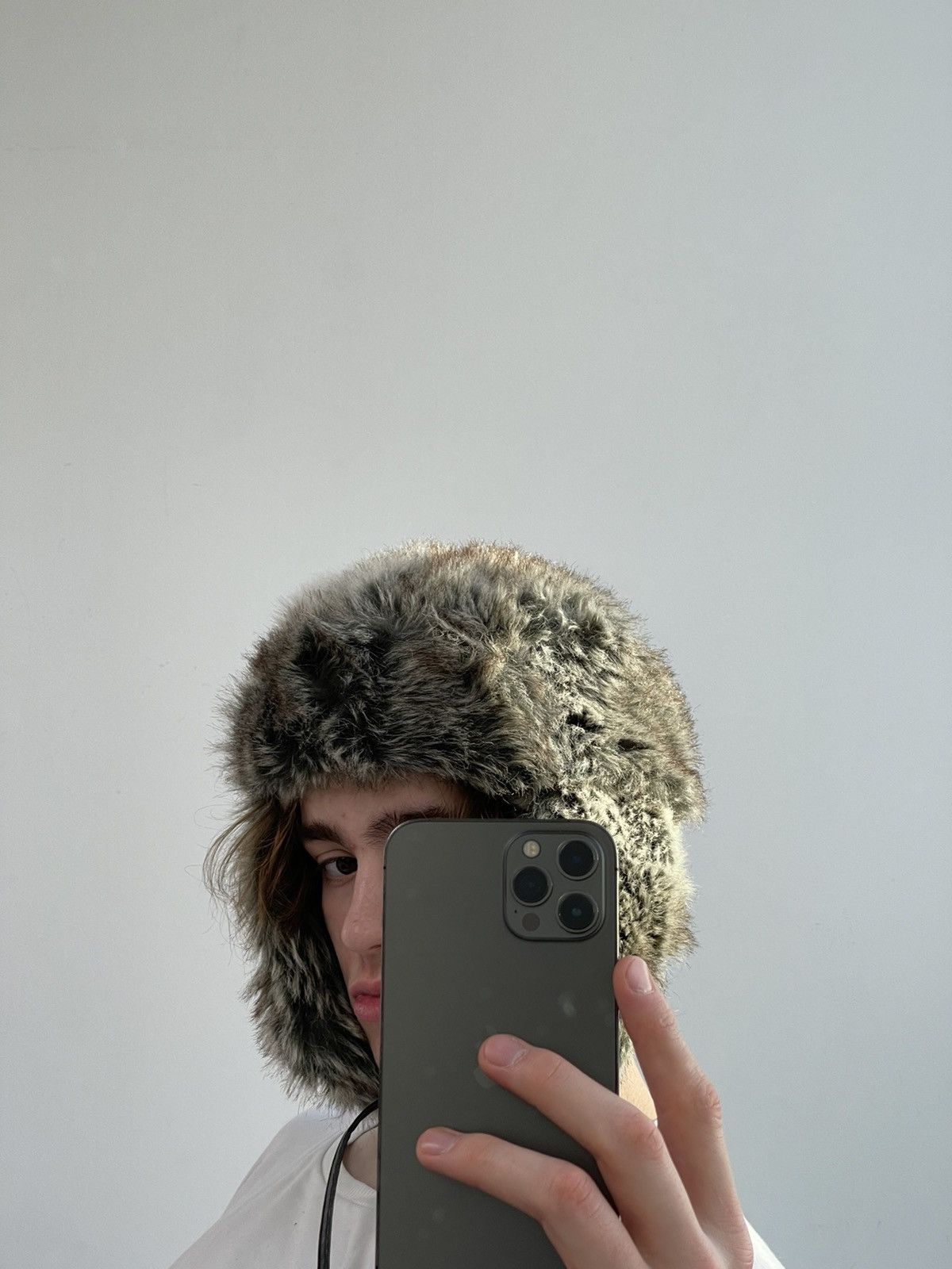 Hysteric Glamour × Japanese Brand Vintage fuzzy mohair japanese ushanka hat avant garde Size ONE SIZE - 15 Thumbnail