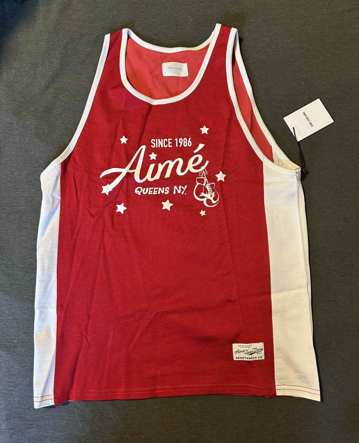 Aime Leon Dore Sparring tank top Size US S / EU 44-46 / 1 - 1 Thumbnail