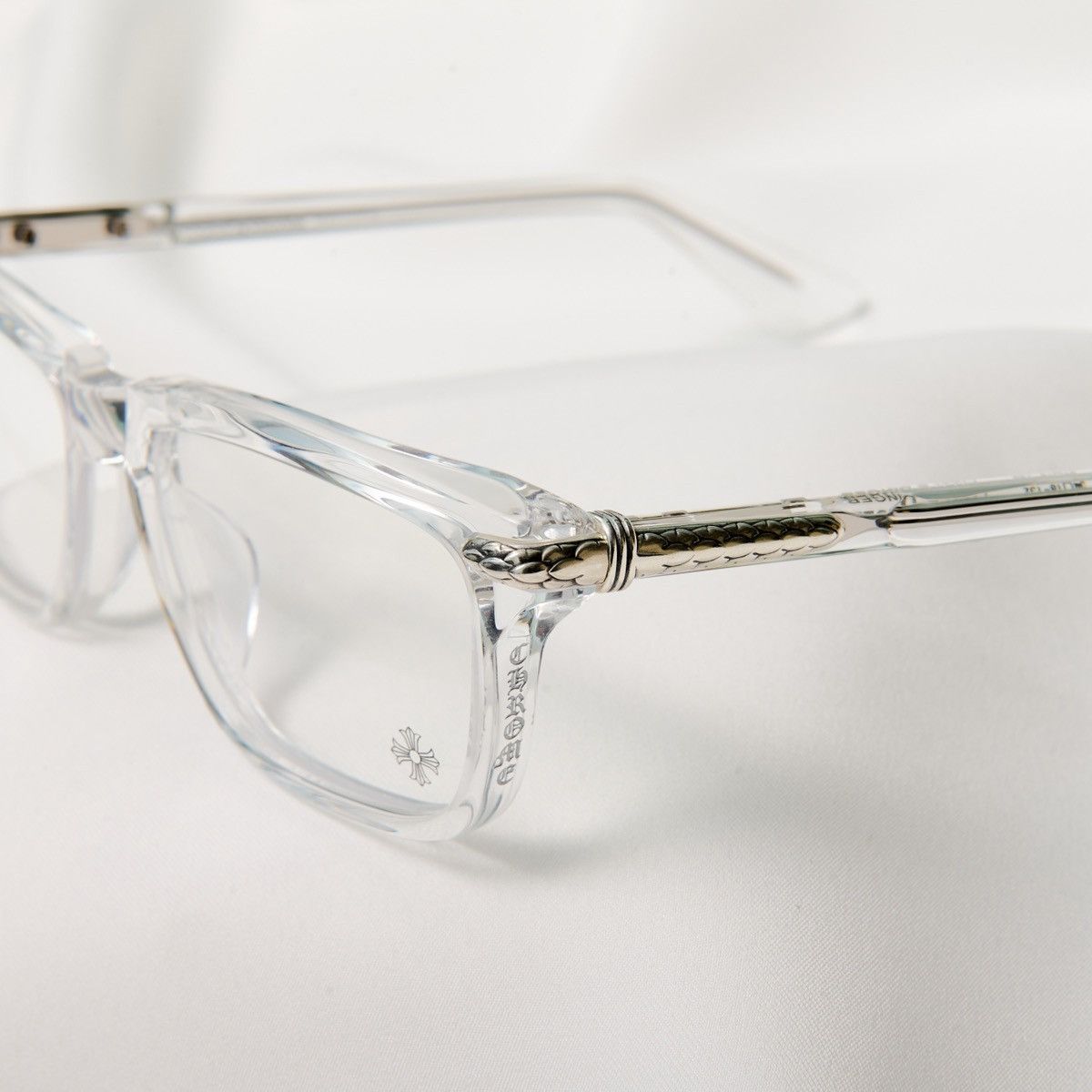 Chrome Hearts CHROME HEARTS LITTLE DINGER CRYSTAL GLASSES Size ONE SIZE - 3 Thumbnail
