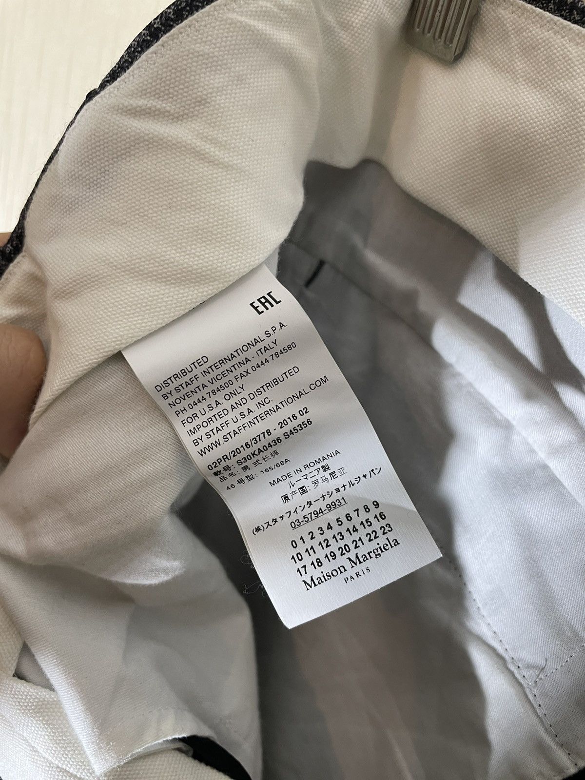 Maison Margiela Maison Martin Margiela wool pants Size US 30 / EU 46 - 14 Thumbnail
